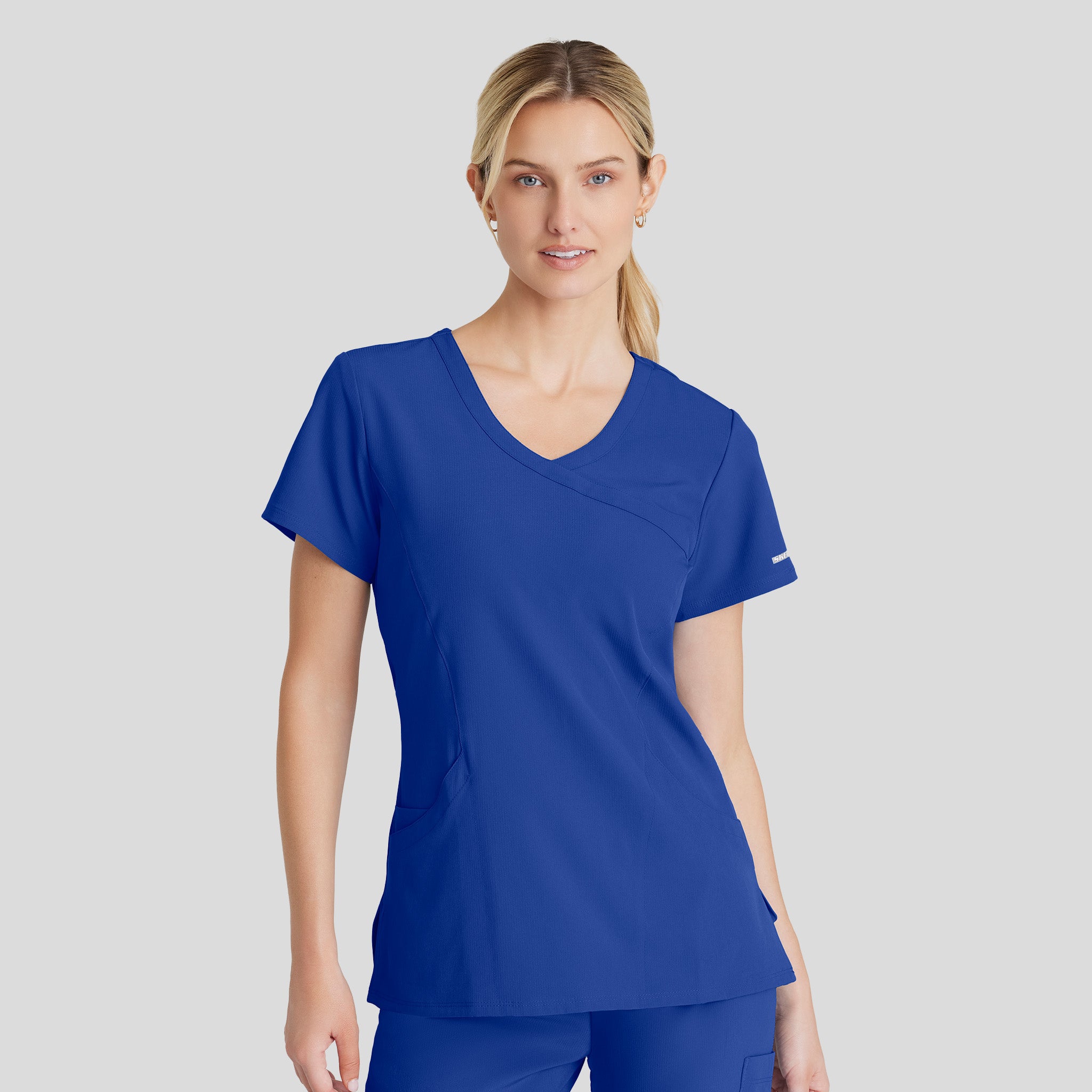 Reliance 3-Pocket Crossover V-Neck Scrub Top | Galaxy