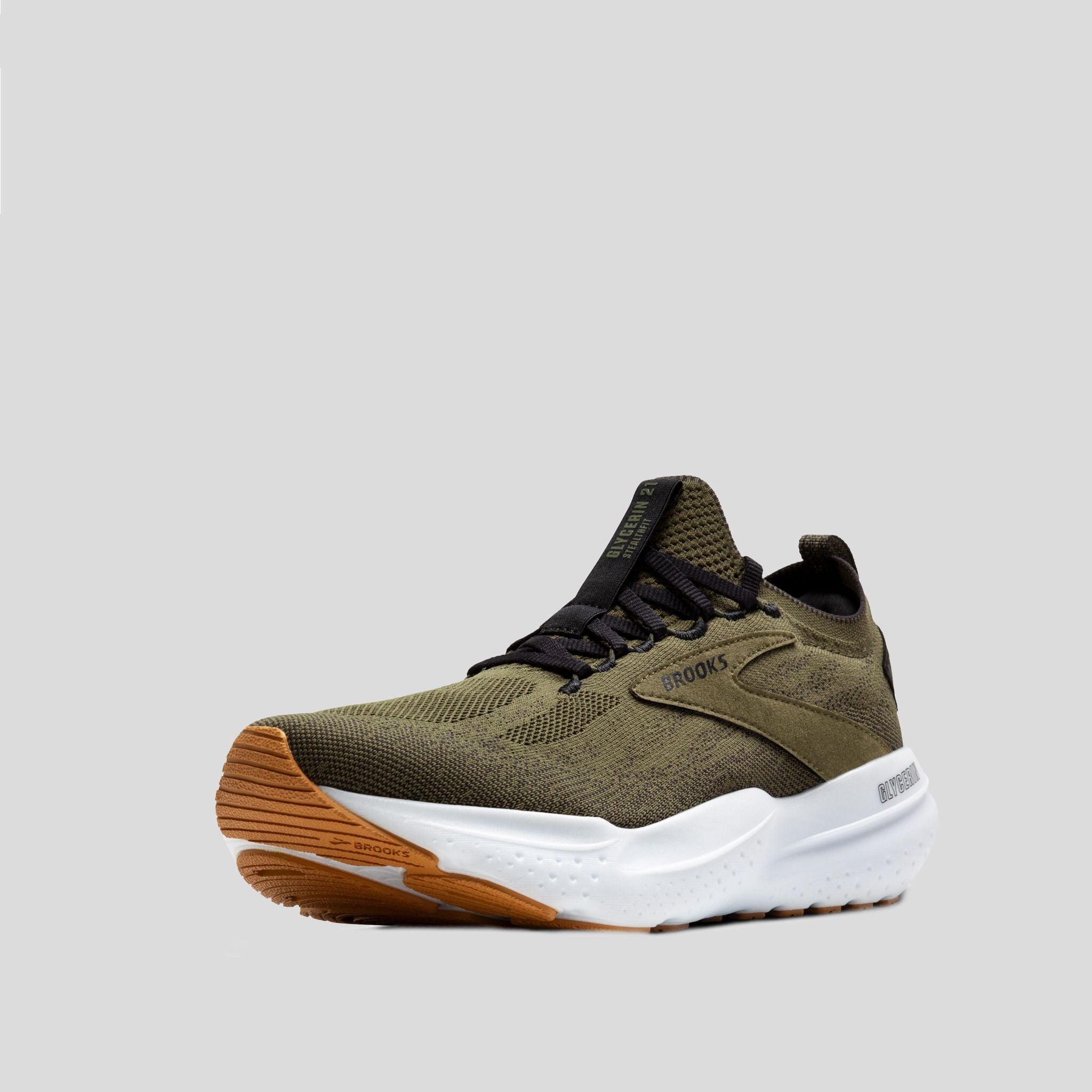 Men's Glycerin StealthFit GTS 21 | Green/Black/White