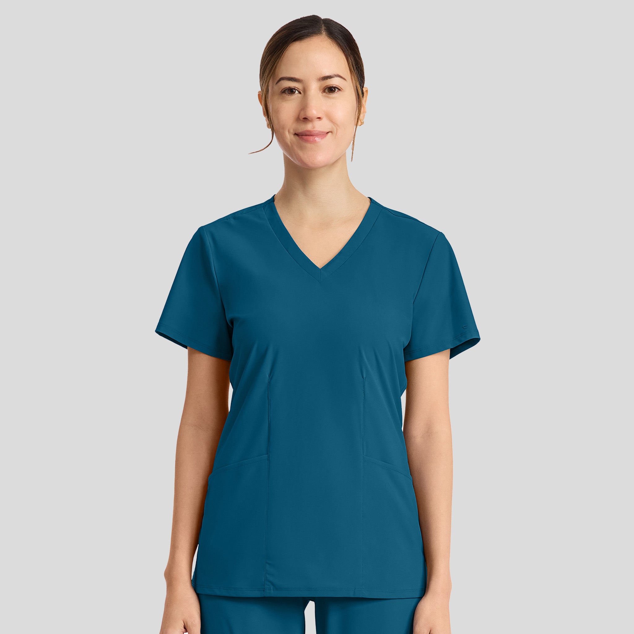 Infinity Pursuit V-Neck Top | Caribbean