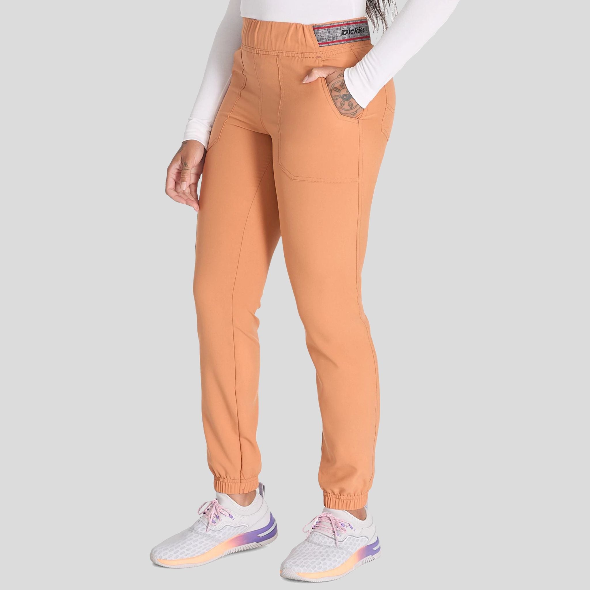 Women's Mid Rise Jogger Scrub Pant | Ginger Glow