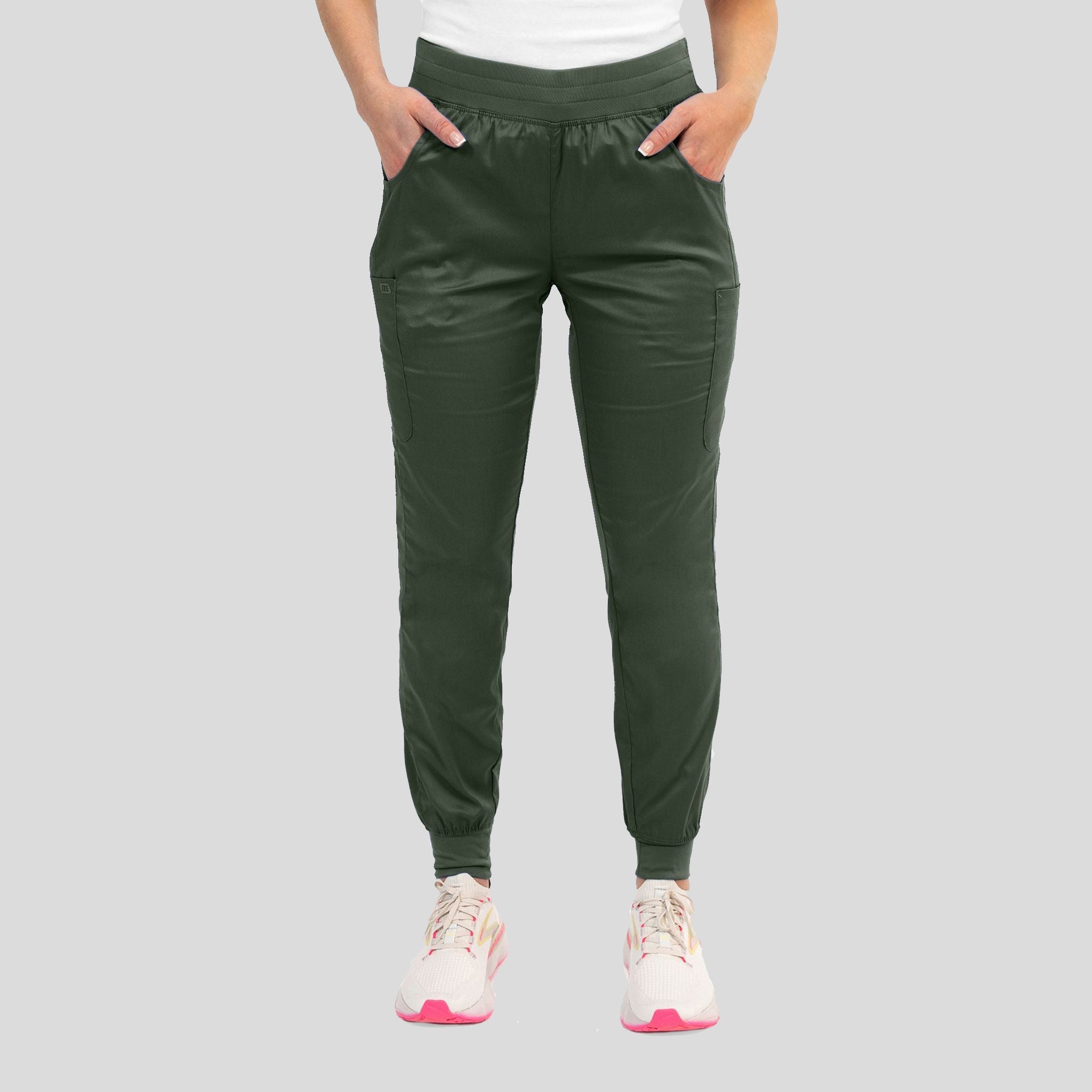 Womenβs Jogger Scrub Pant | Olive