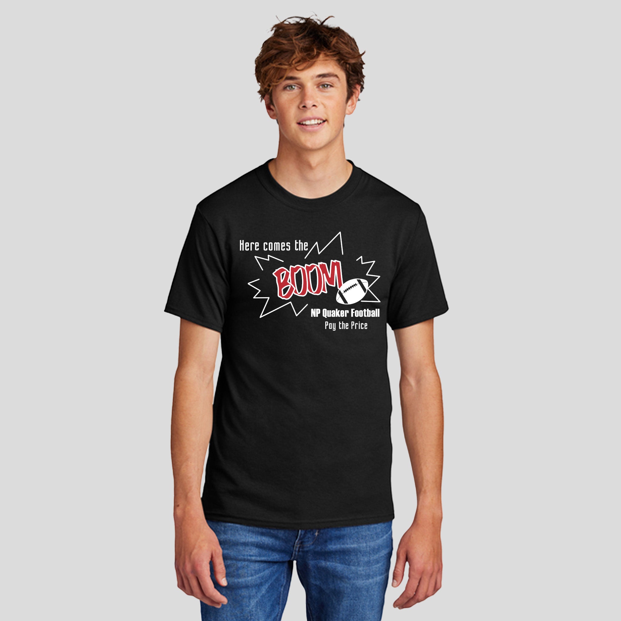 Here Comes the Boom Core Blend Tee | Black