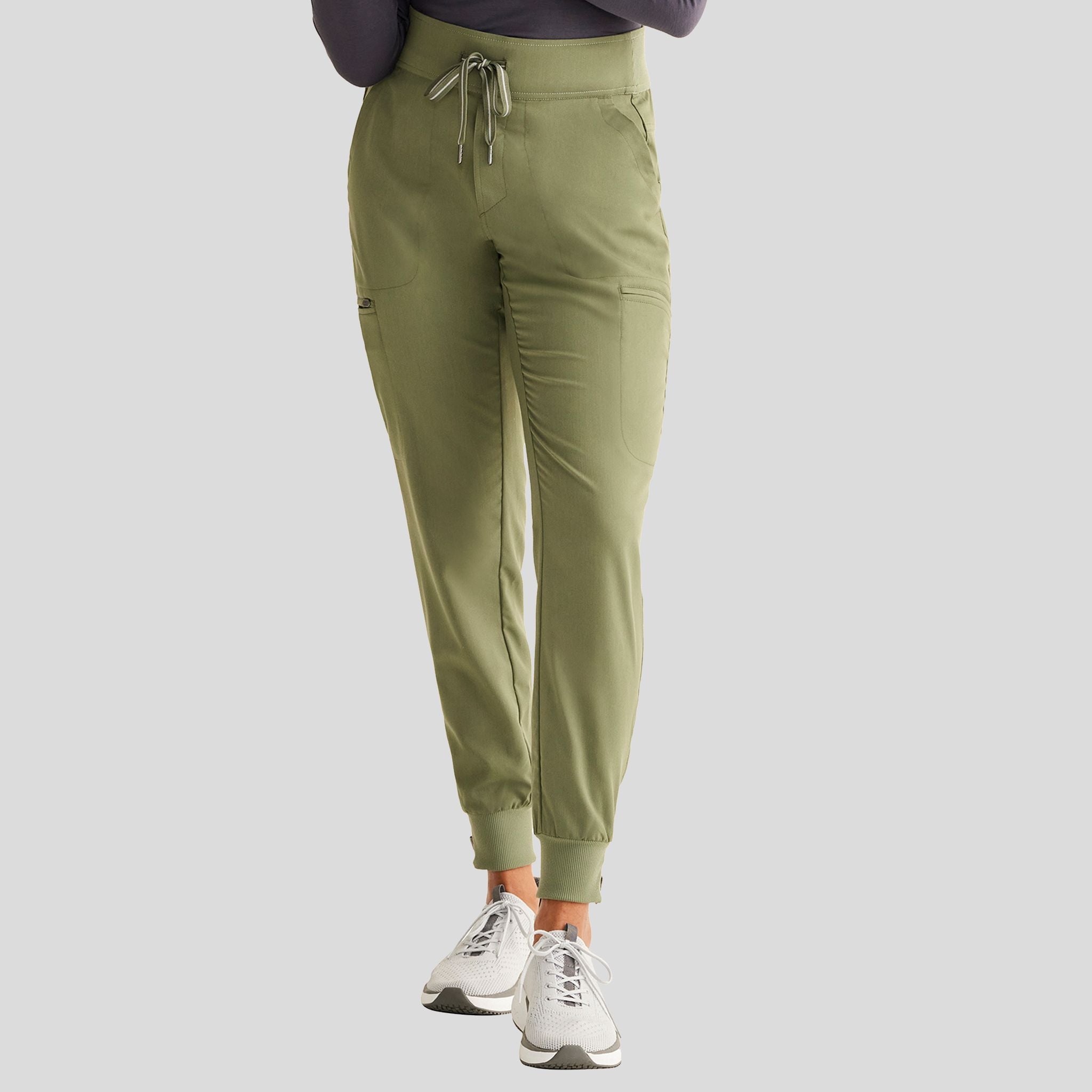HEH_HEALINGHANDS_KYLINJOGGER_HH203_OLIVE_FRONT