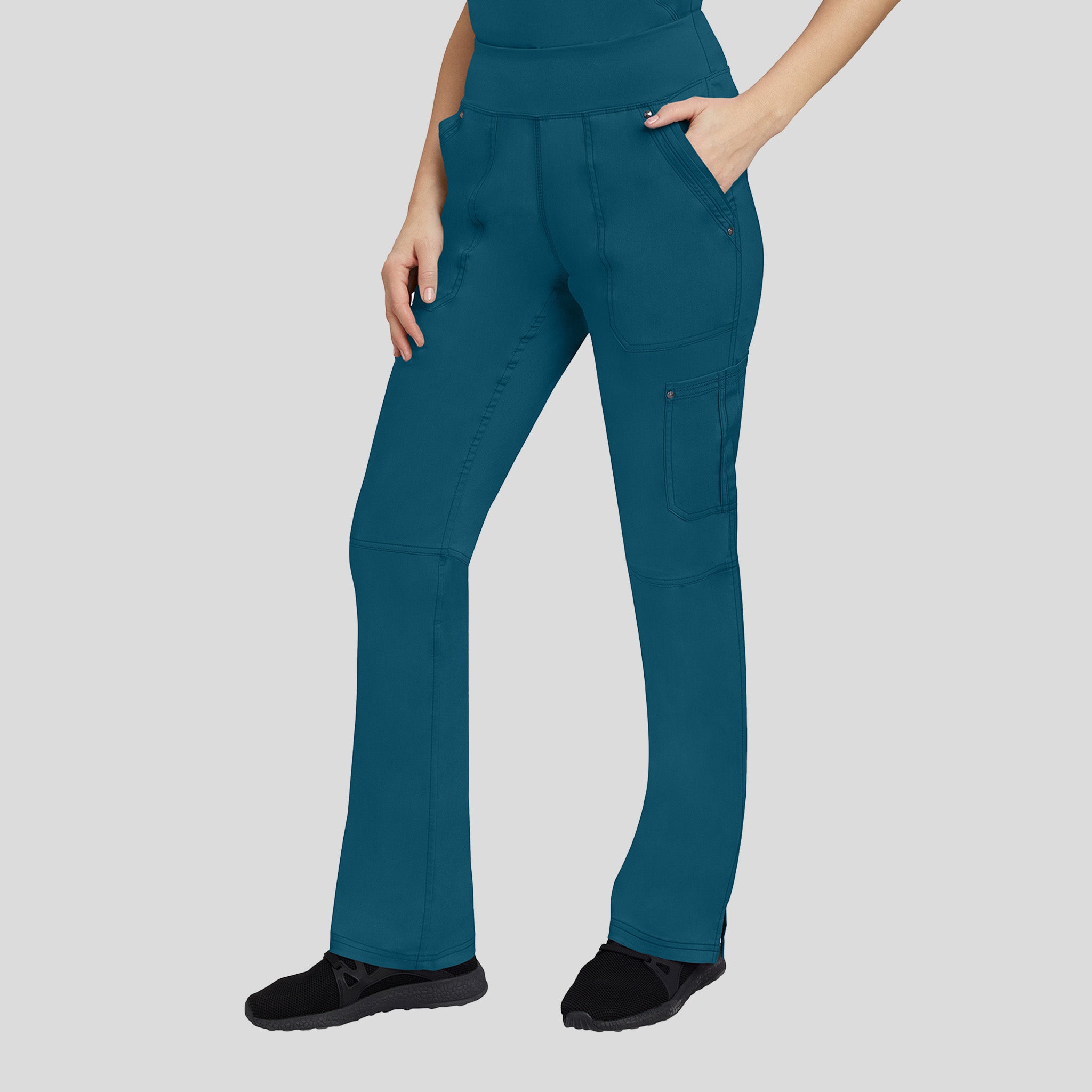 Tori Yoga Scrub Pant | Caribbean