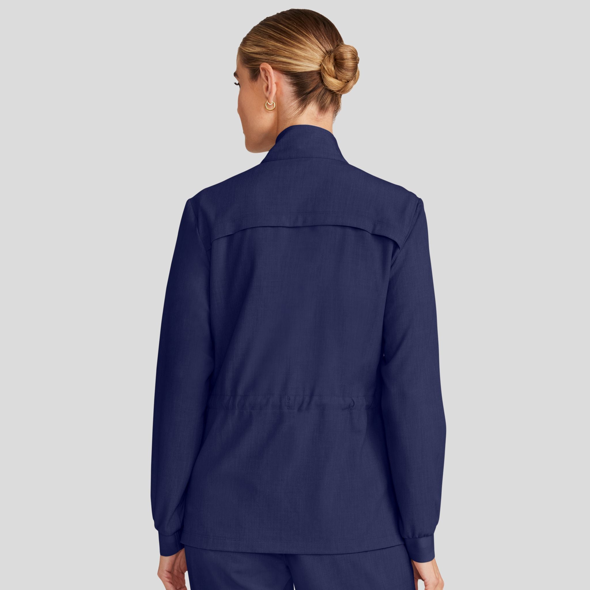 Women's Brooks Utility Scrub Jacket | Navy