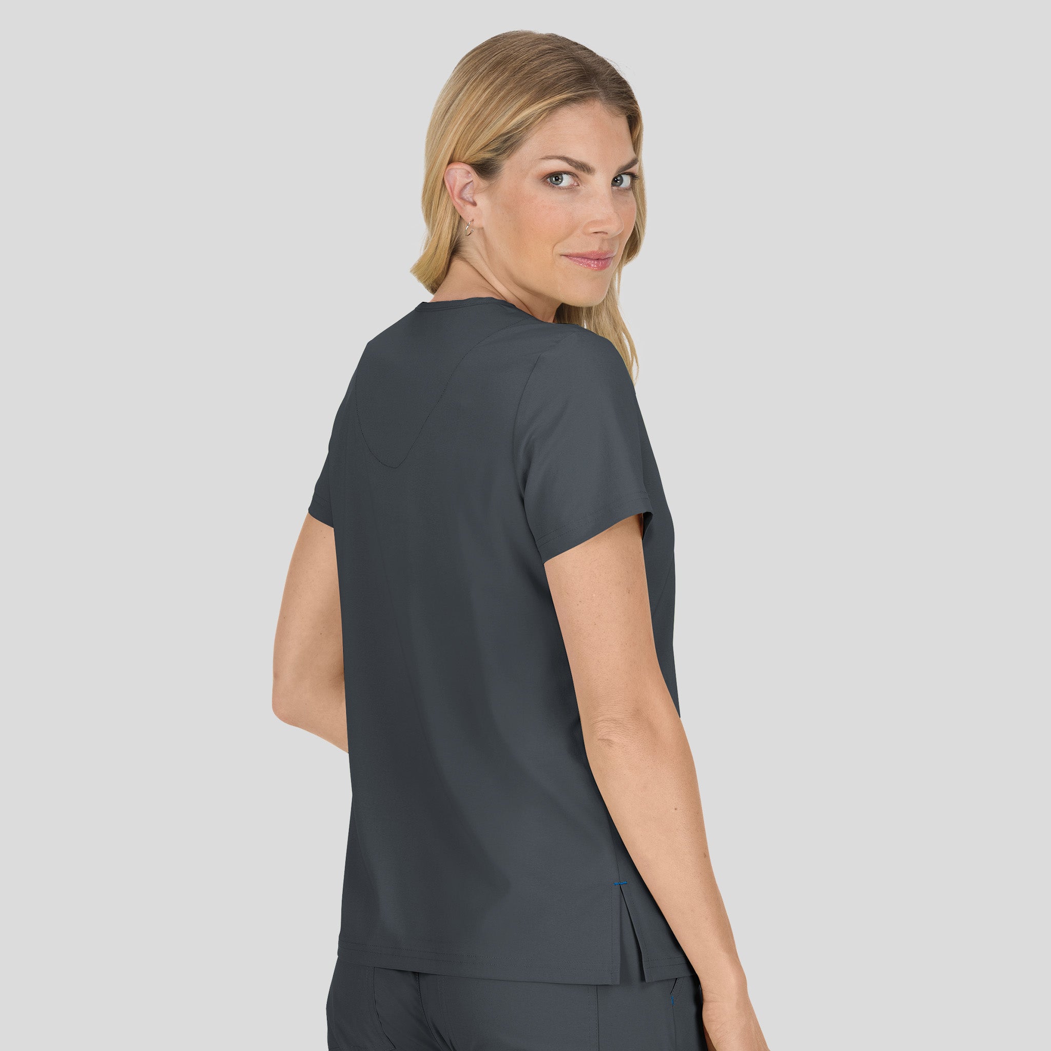 Becca Women's 4-Pocket Stretch Top | Charcoal