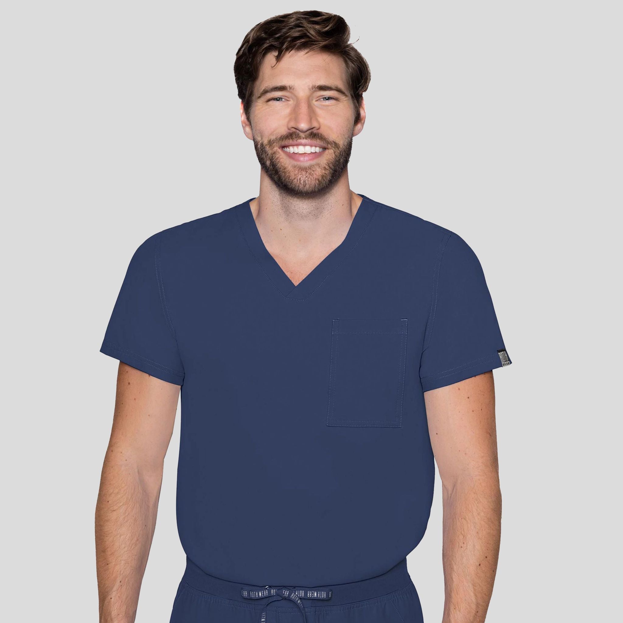 Mens 1 Pocket Top | Navy