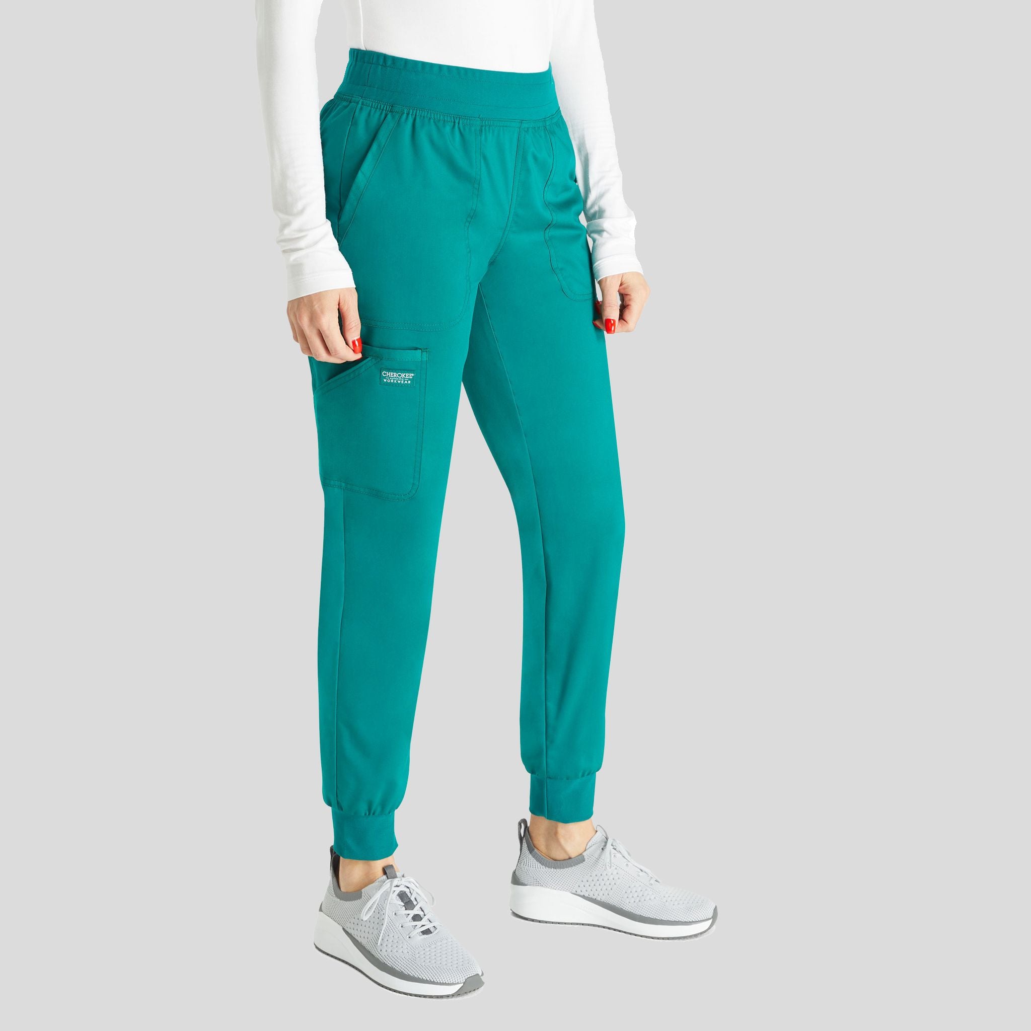 Women's Mid Rise Jogger Scrub Pant | Hunter