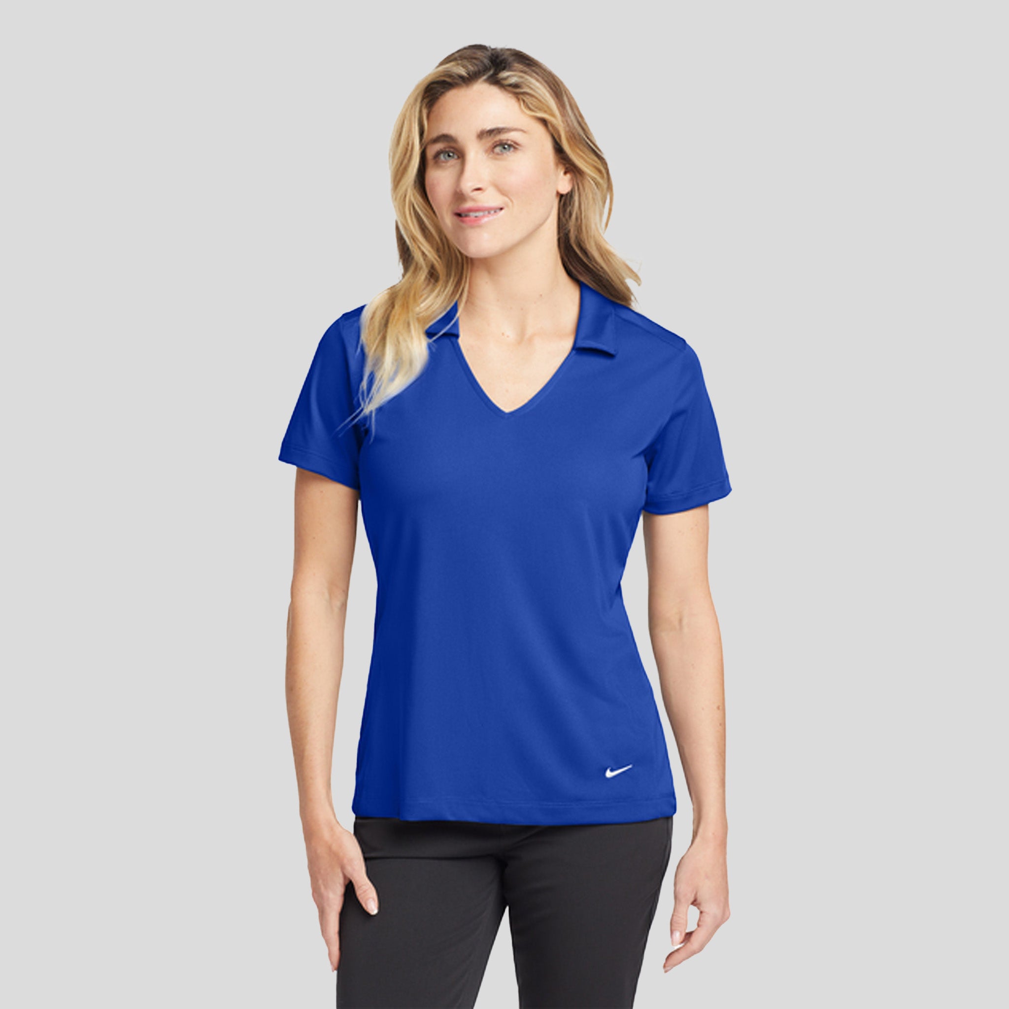 Women's Dri-FIT Vertical Mesh Polo | Old Royal