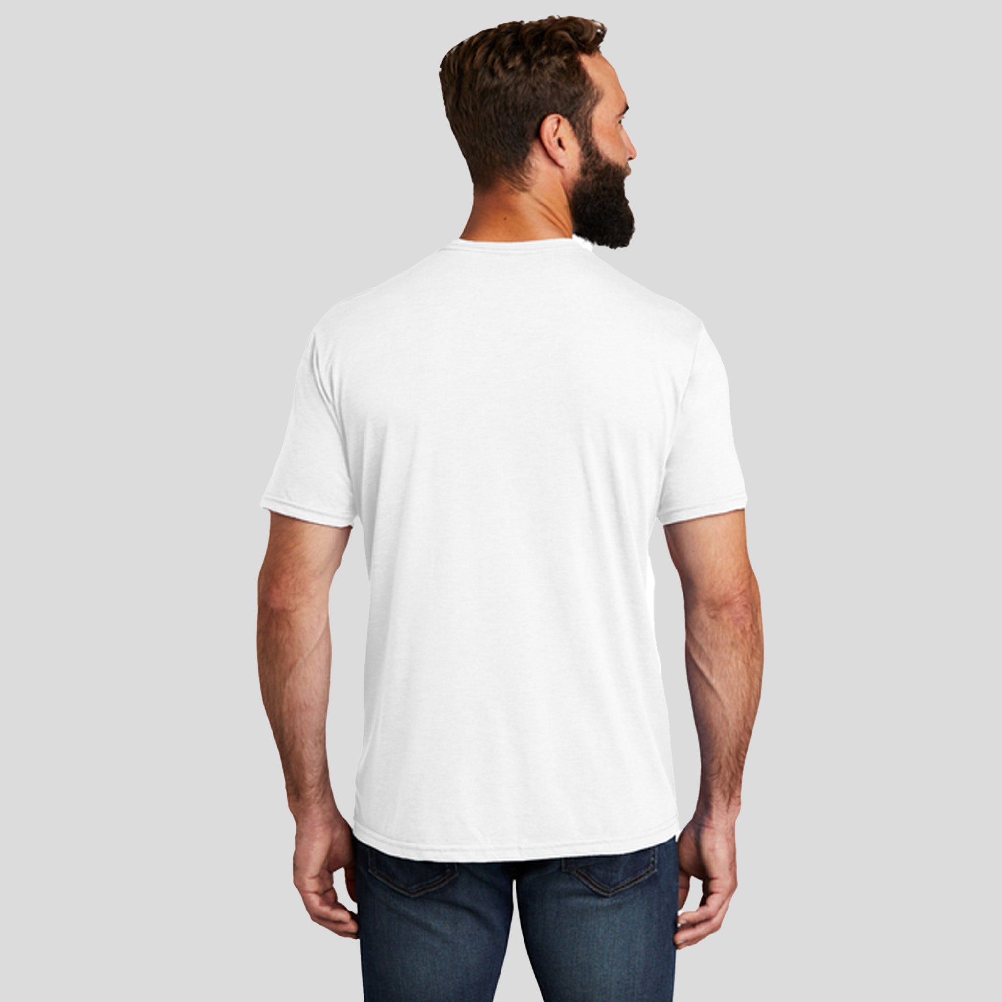 Unisex Tri-Blend Tee | Bright White