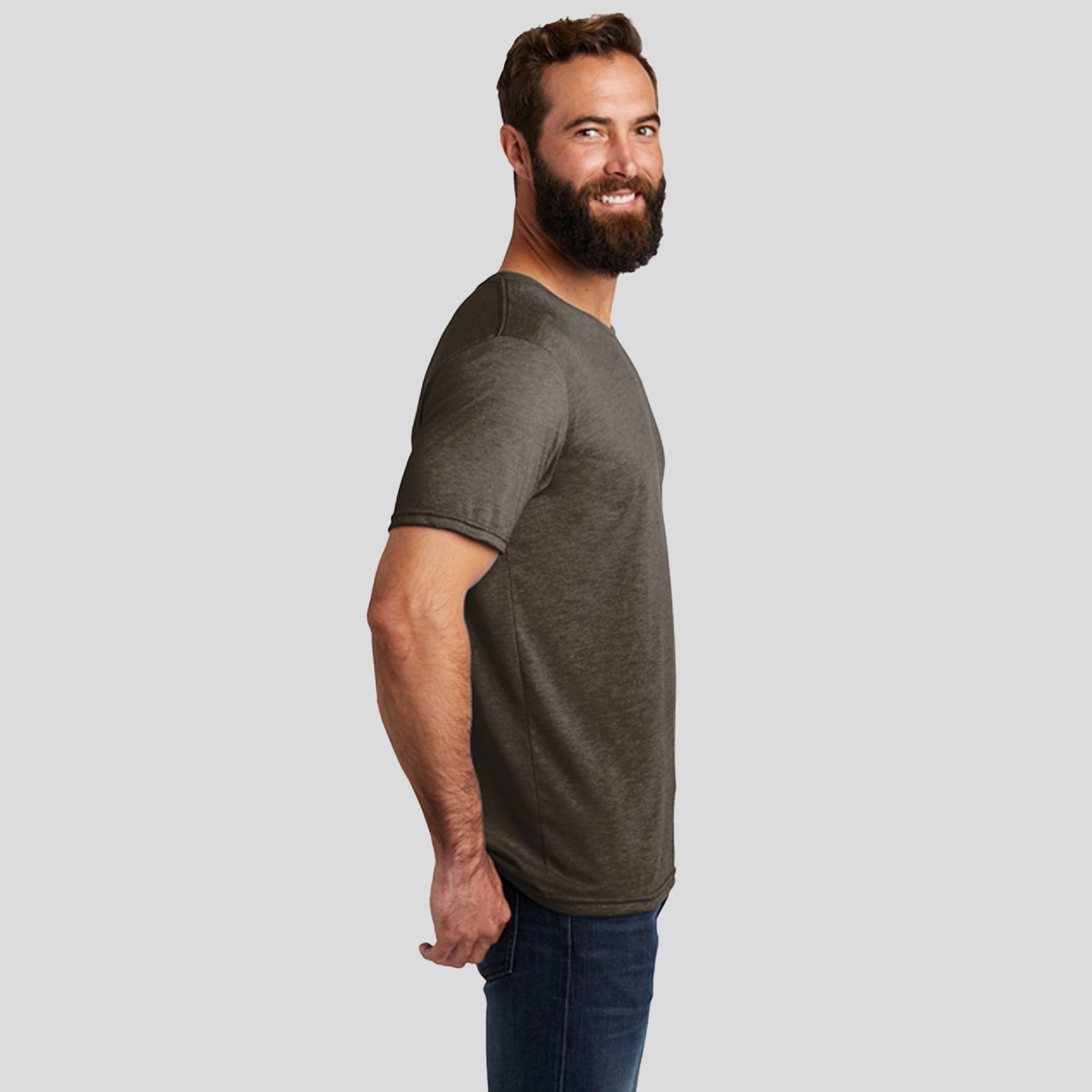 Unisex Tri-Blend Tee | Earthy Brown