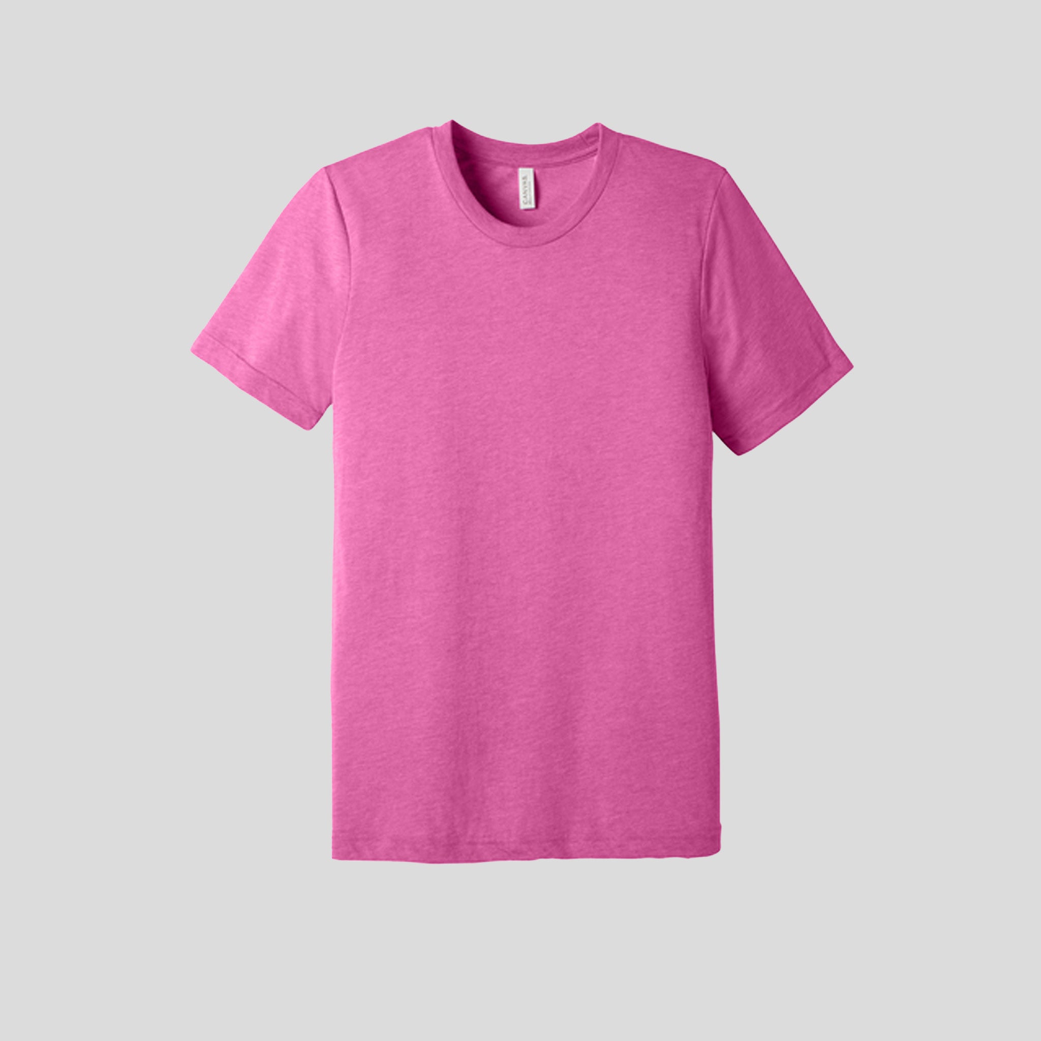Unisex Triblend Short Sleeve Tee | Charity Pink Triblend