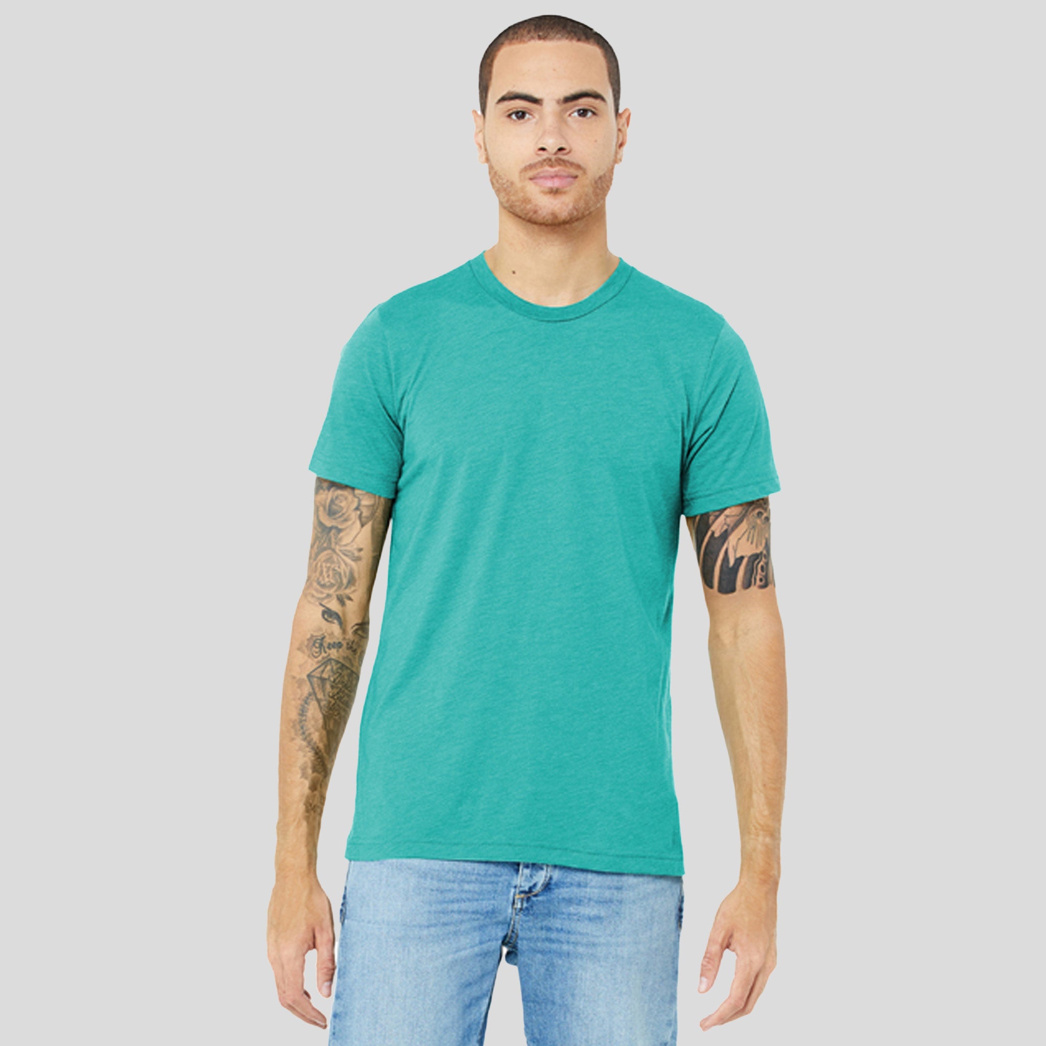 Unisex Triblend Short Sleeve Tee | Sea Green Triblend