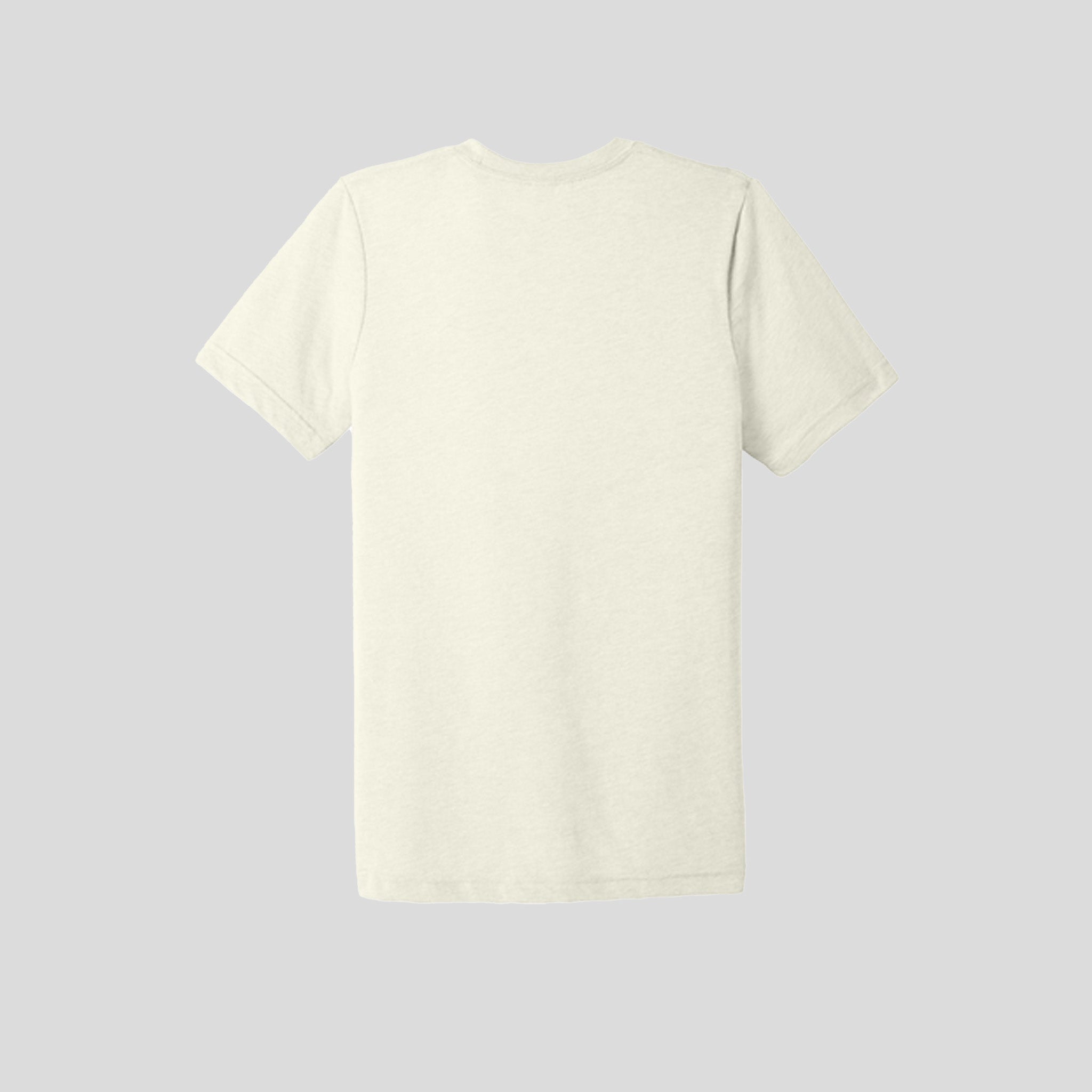 Unisex Triblend Short Sleeve Tee | Solid Natural Triblend
