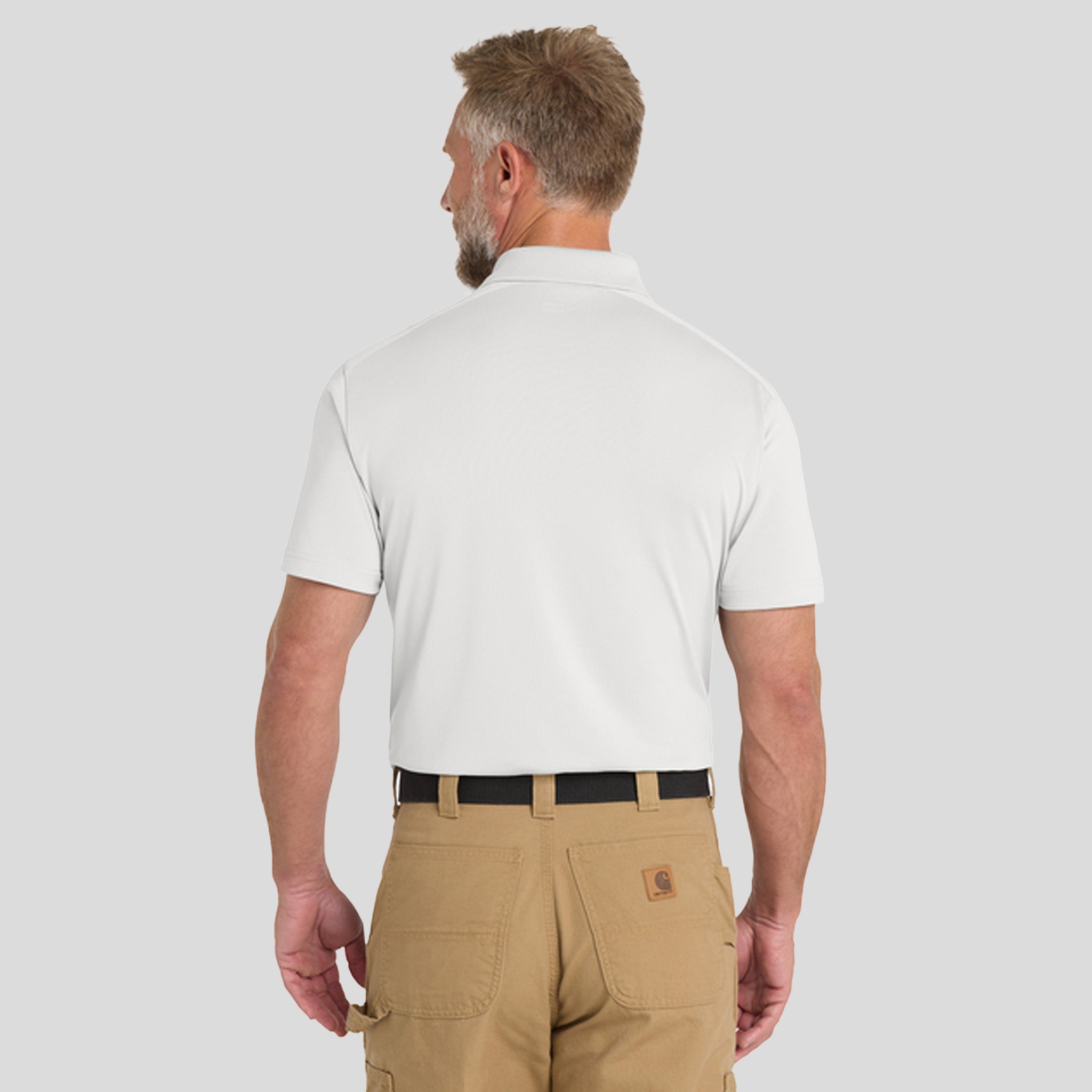 Men's Select Lightweight Snag-Proof Polo | White