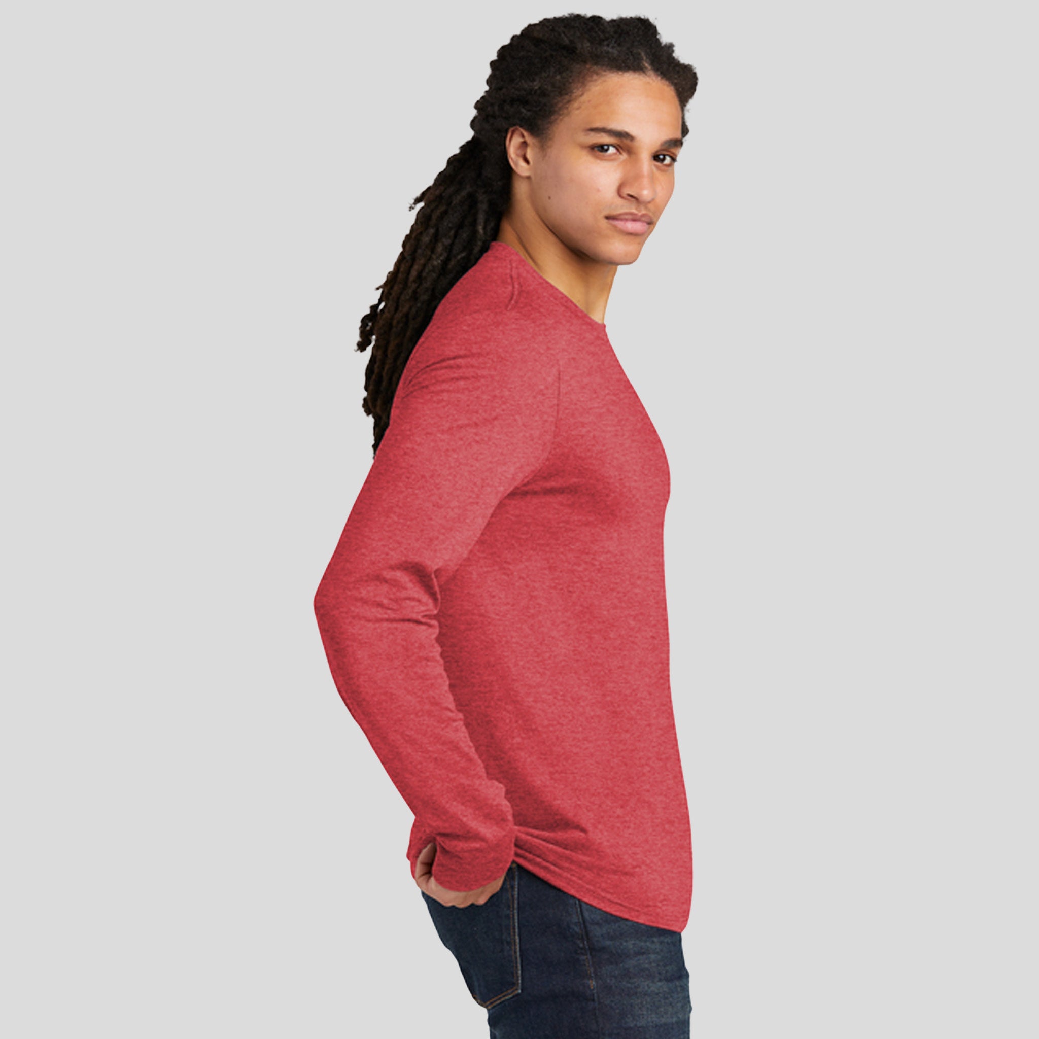 Perfect Triยฎ Long Sleeve Tee | Red Frost