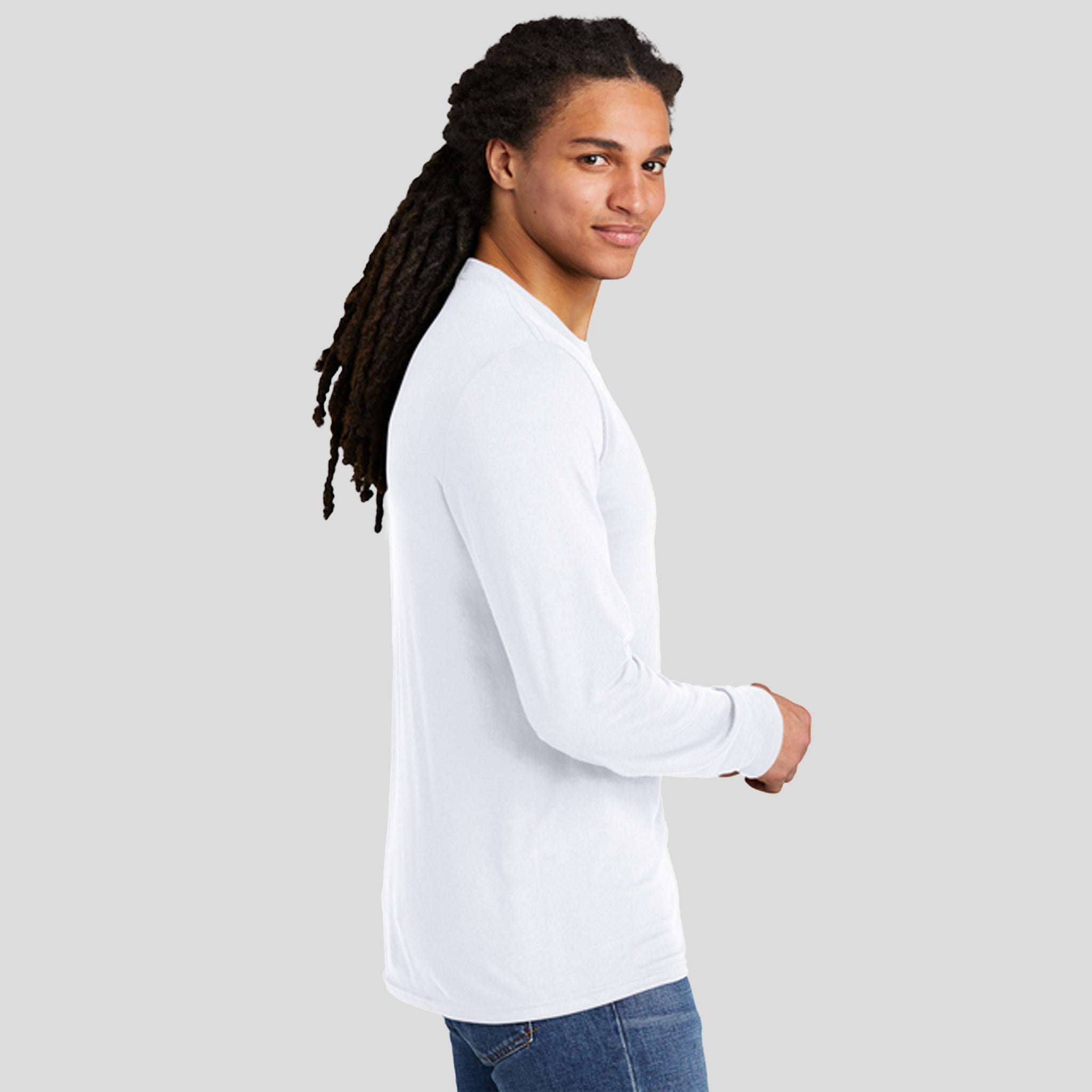 Perfect Triยฎ Long Sleeve Tee | White