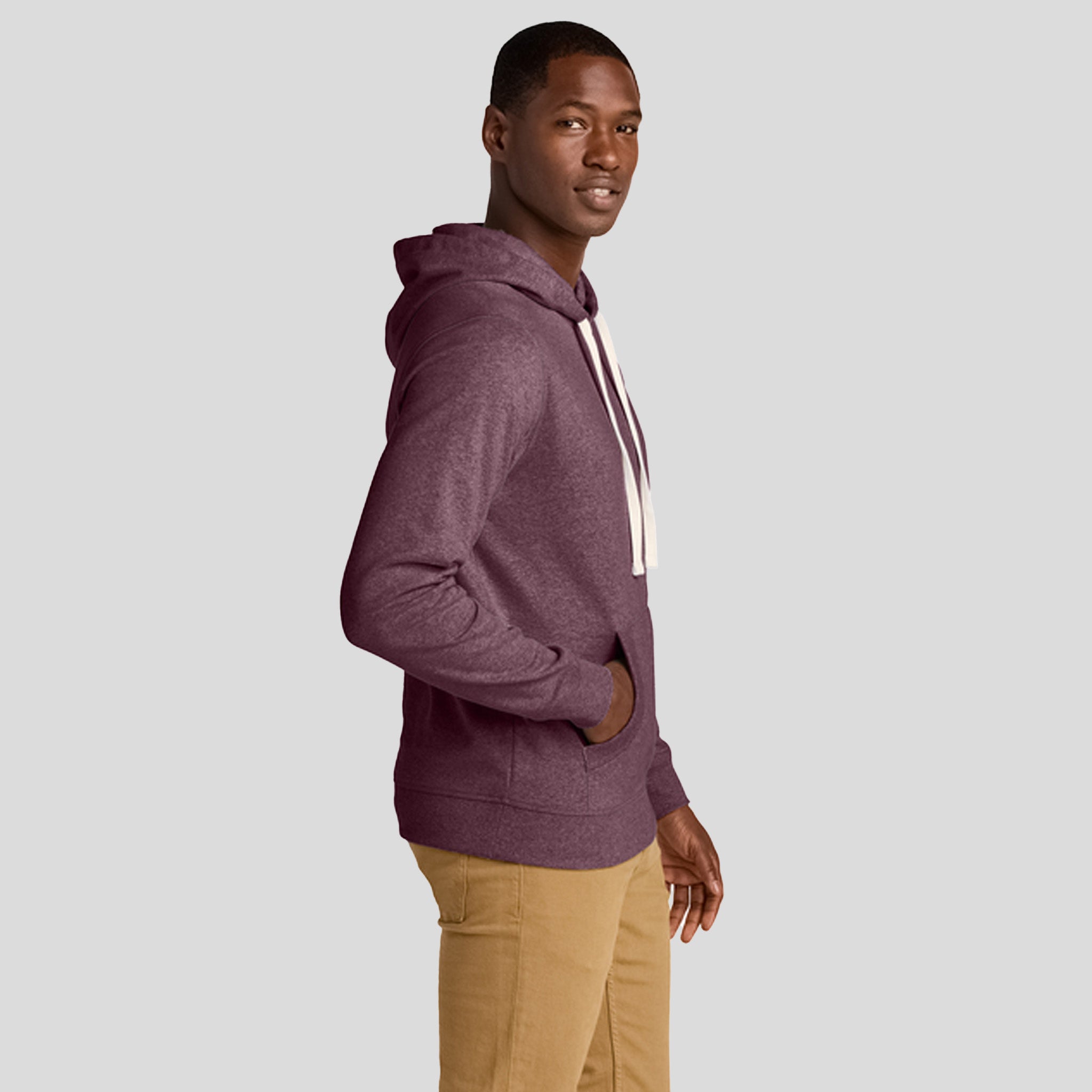 Re-Fleeceβ’ Hoodie | Maroon Heather