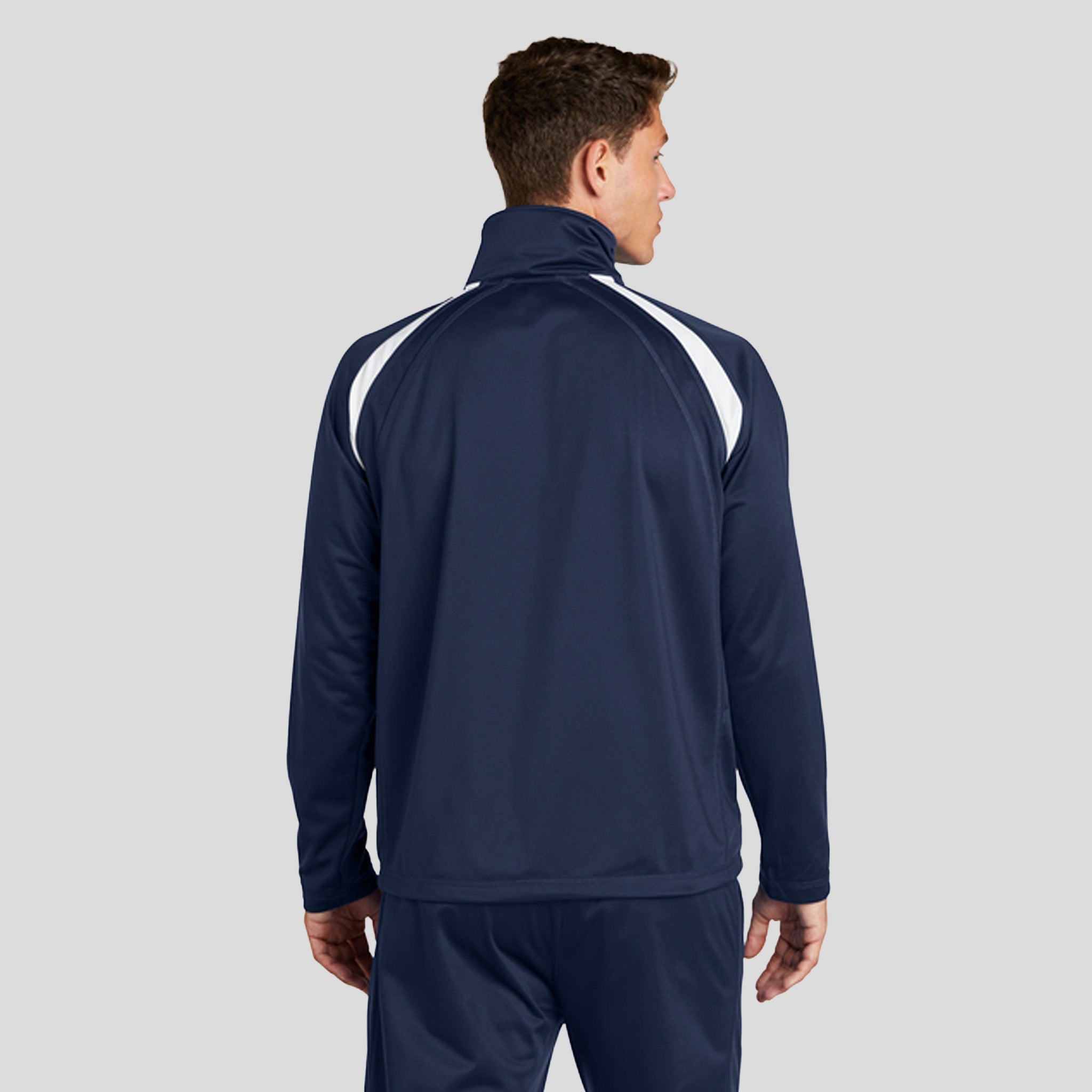 Tricot Track Jacket | True Navy/White