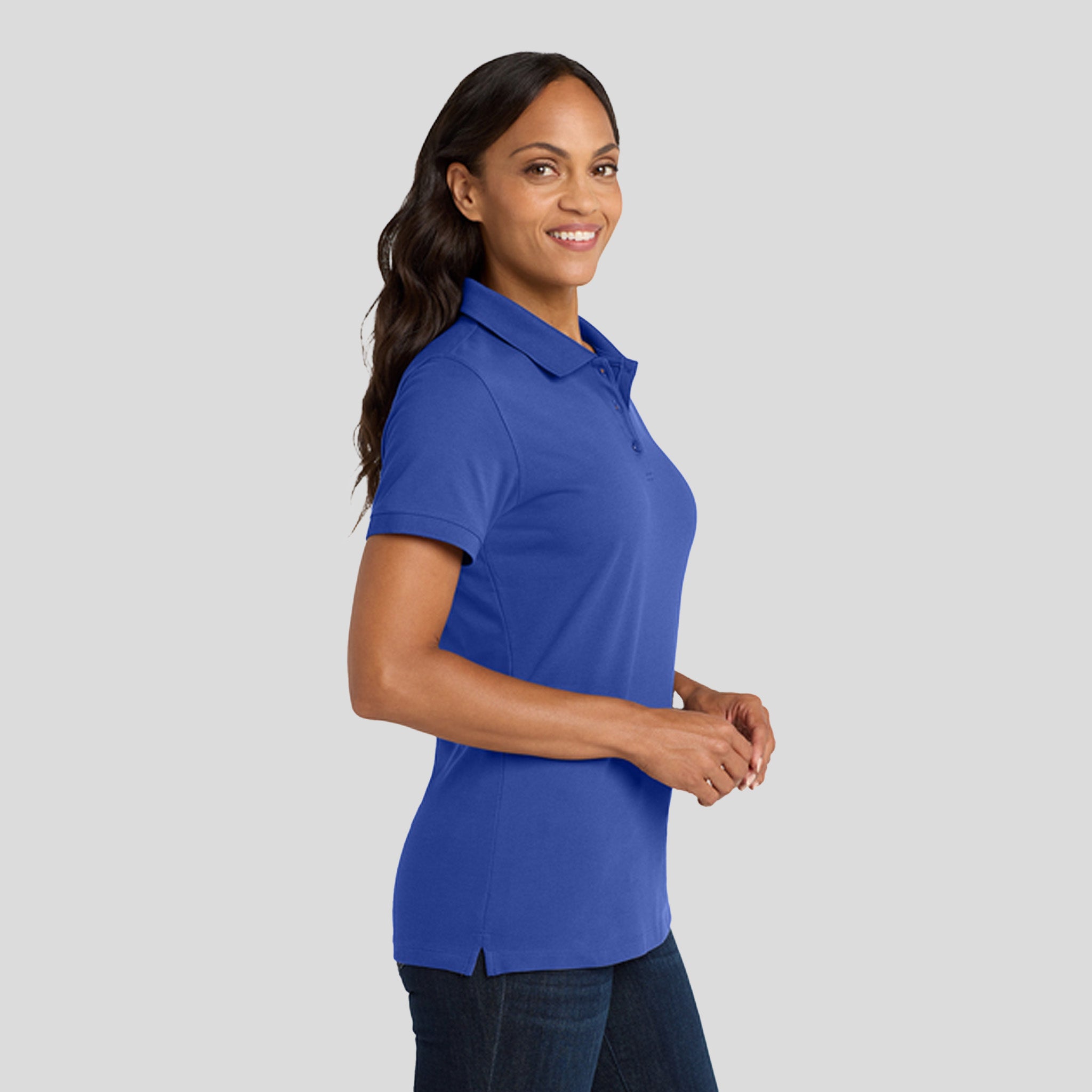 Women's EZCottonยฎ Polo | True Royal
