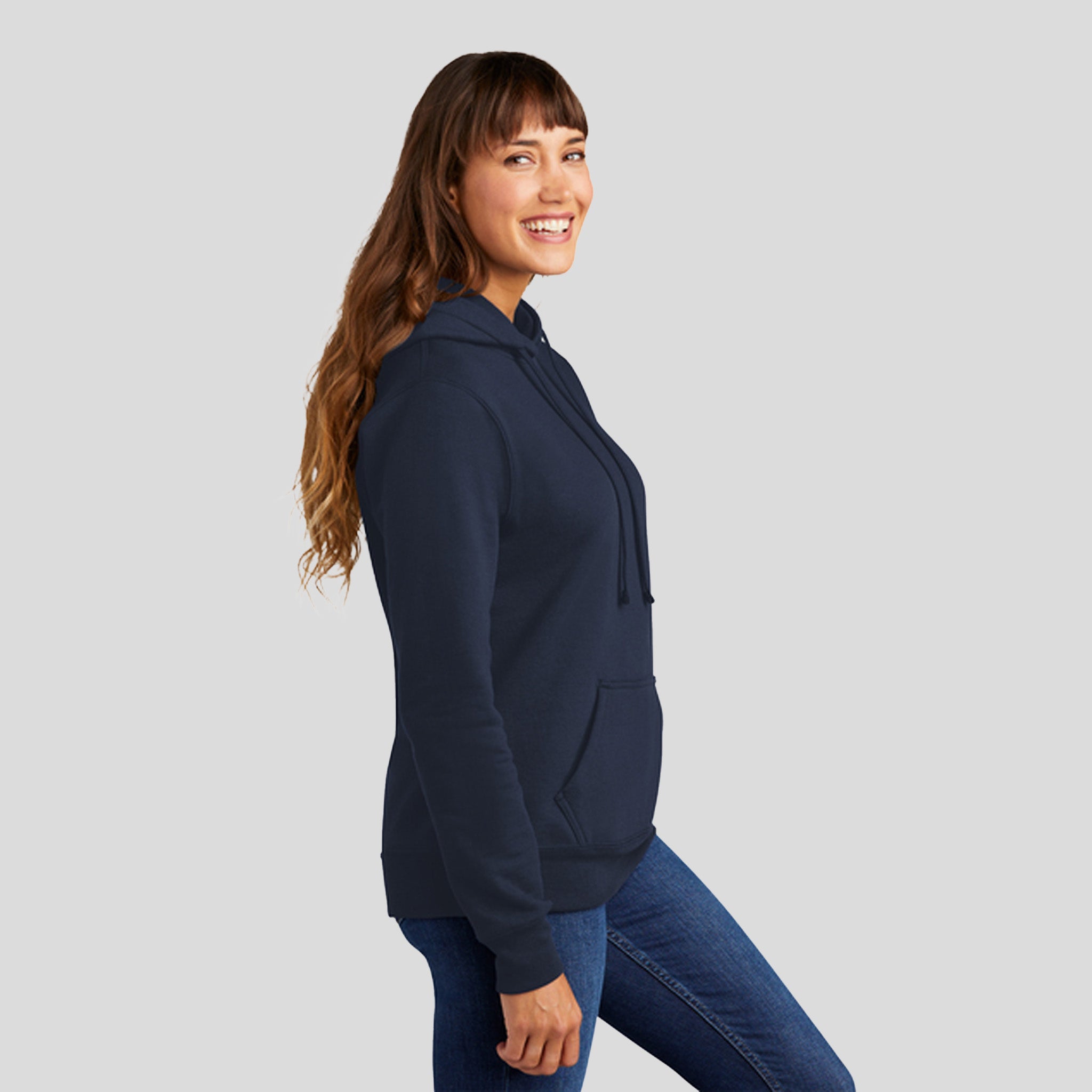 Women's Core Fleece Pullover Hooded Sweatshirt | Navy