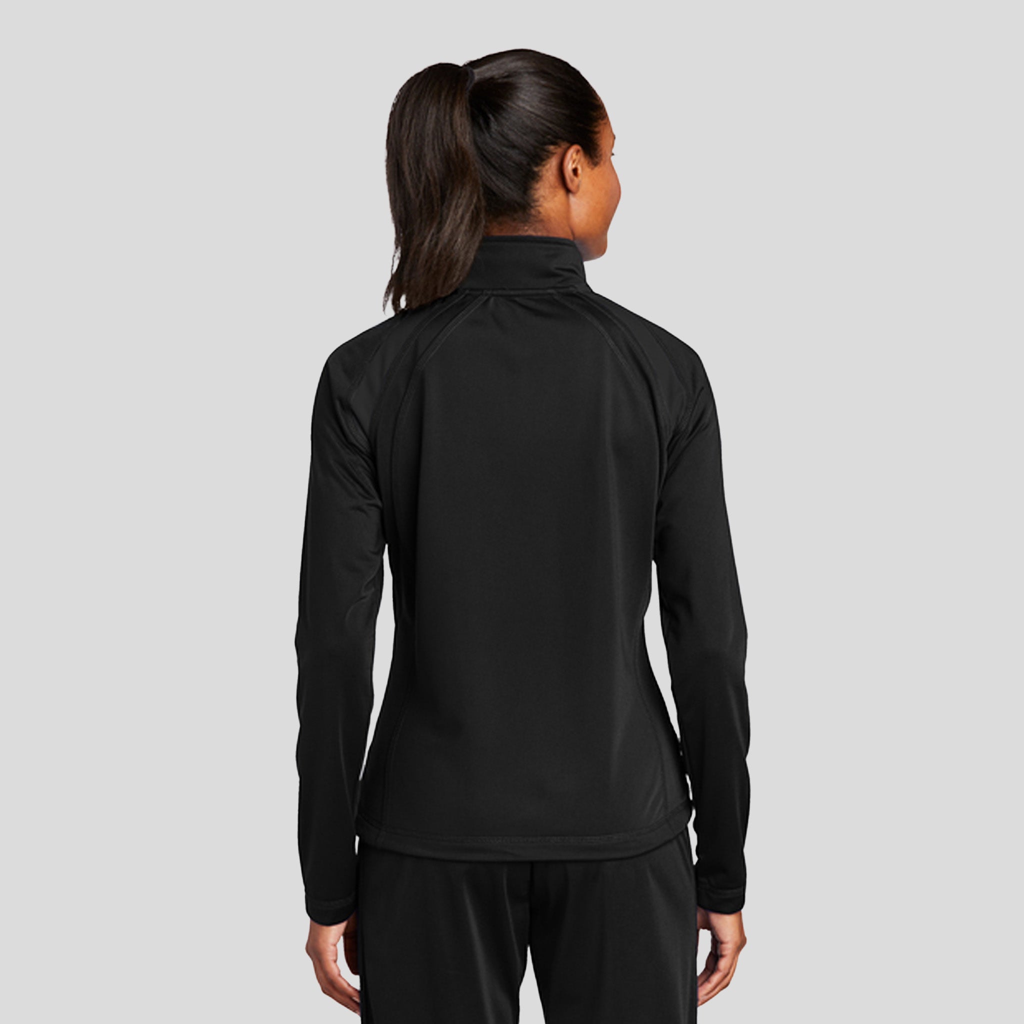 Women's Tricot Track Jacket | Black/Black