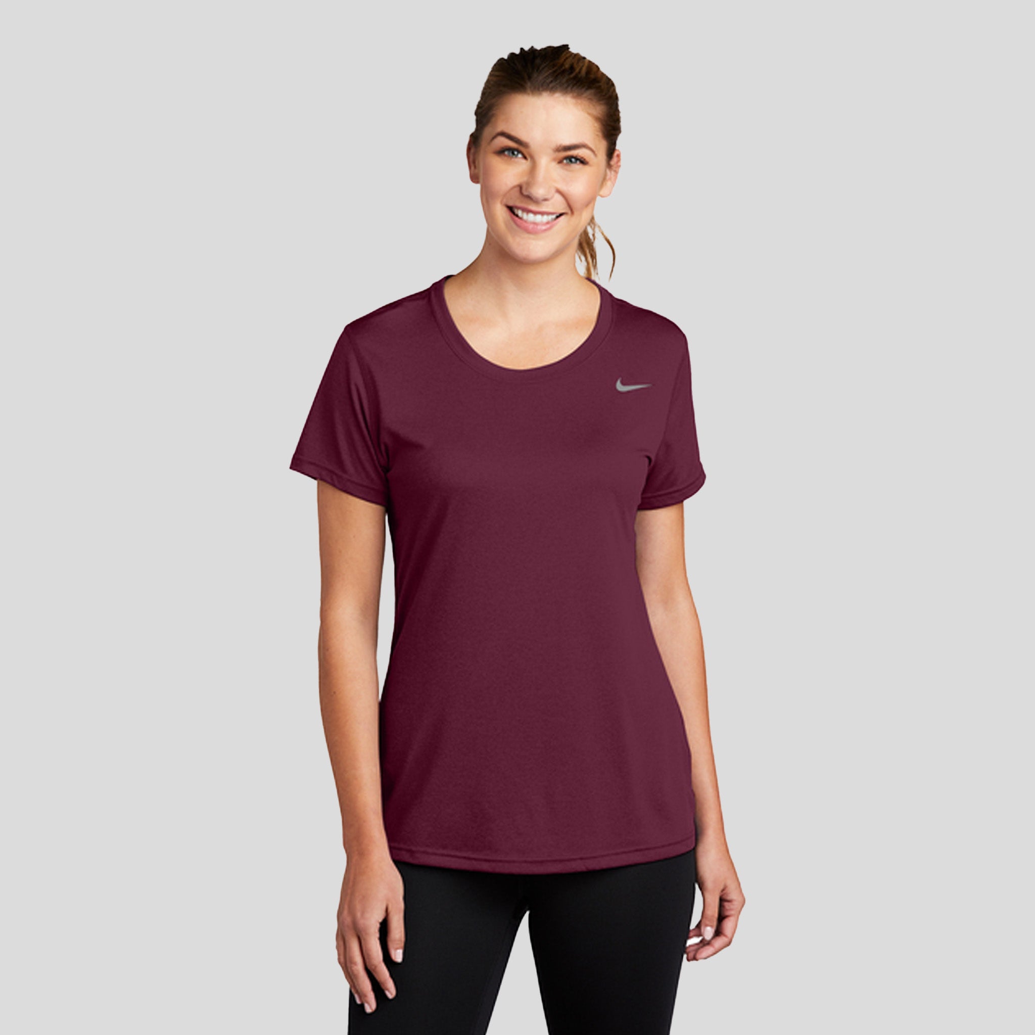 Women's Team rLegend Tee | Deep Maroon
