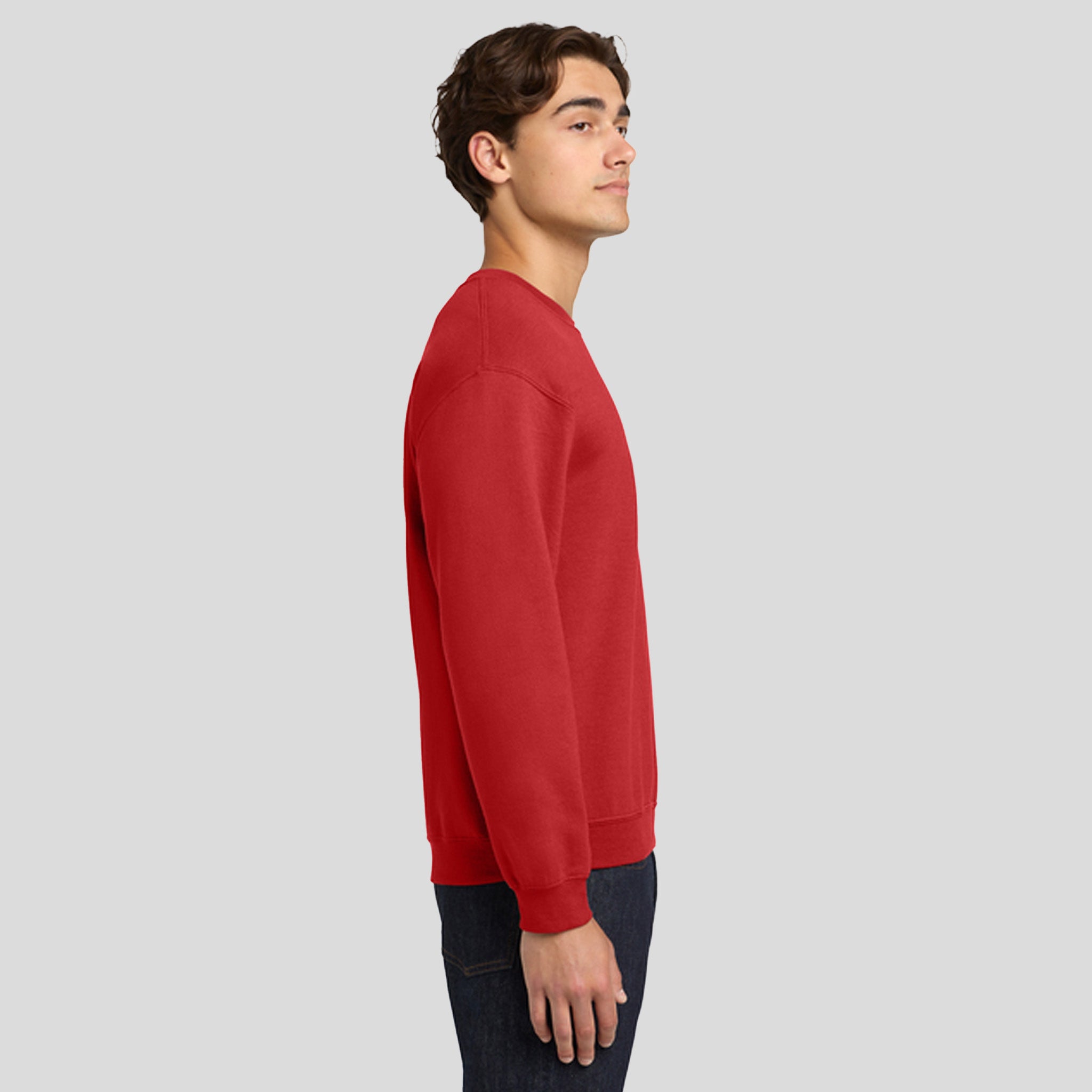 Heavy Blendβ’ Crewneck Sweatshirt | Red