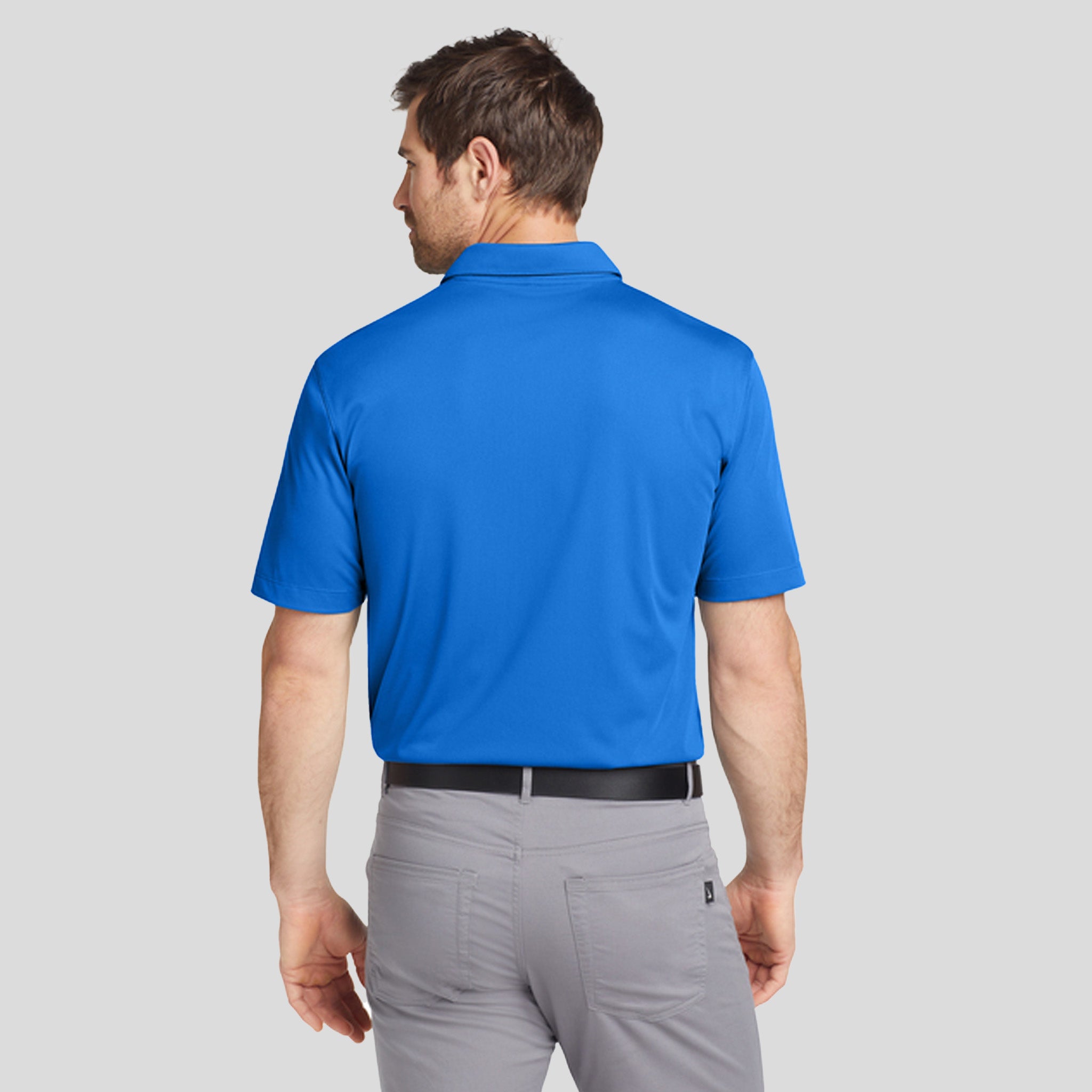 Dri-FIT Vertical Mesh Polo | Brisk Blue
