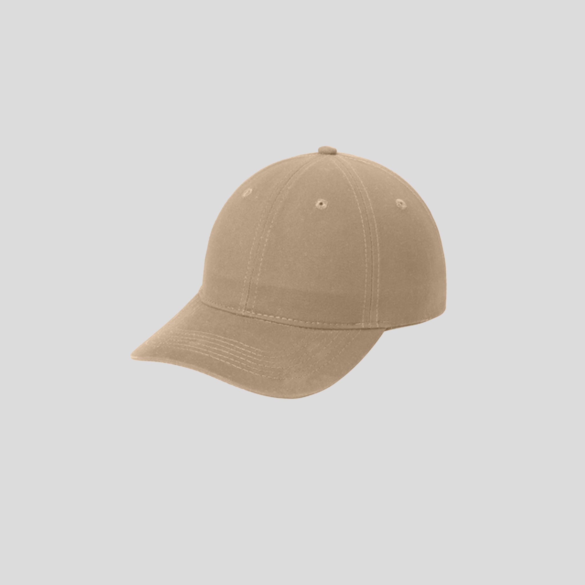 Brushed Twill Low Profile Cap | Khaki