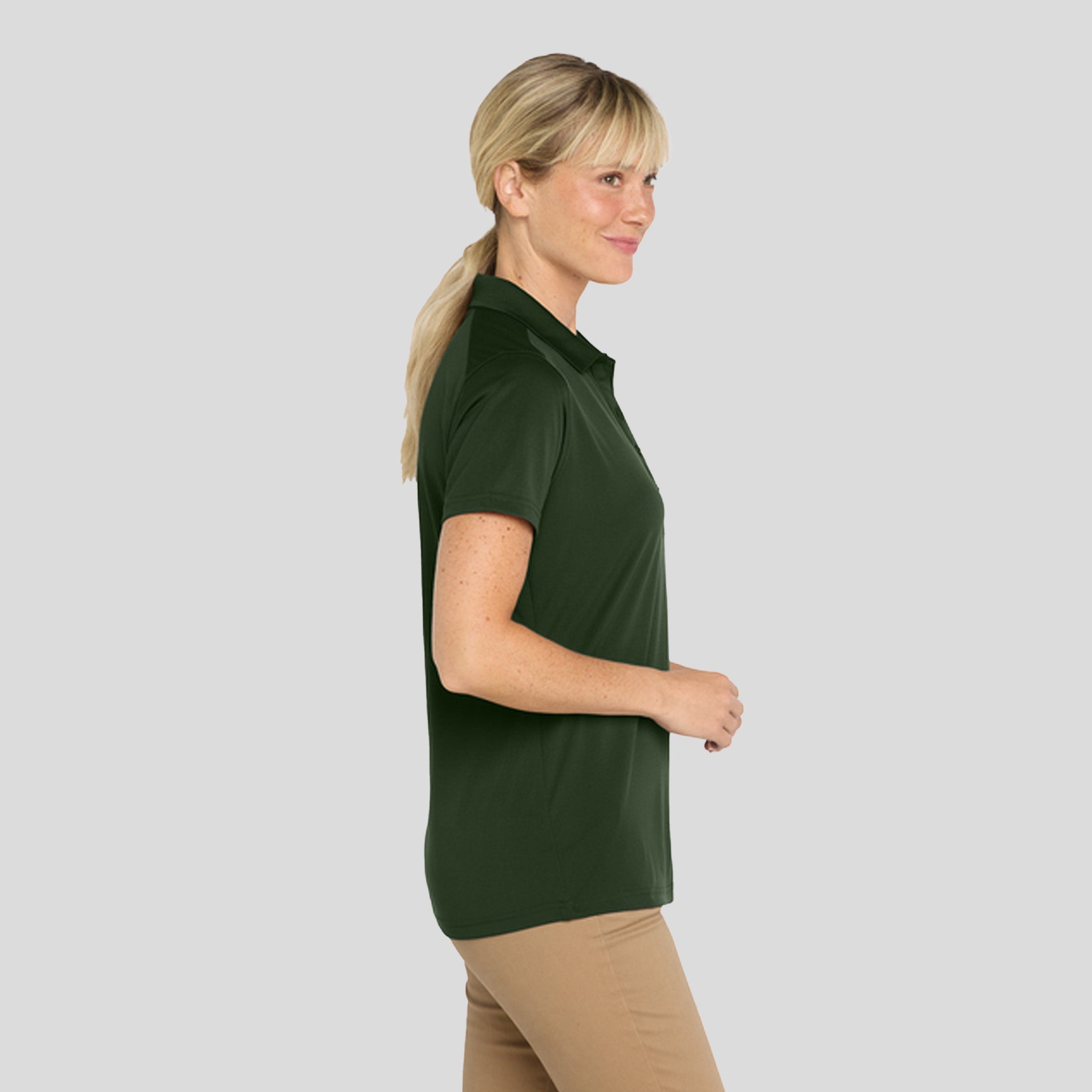 Women's Select Lightweight Snag-Proof Polo | Dark Green