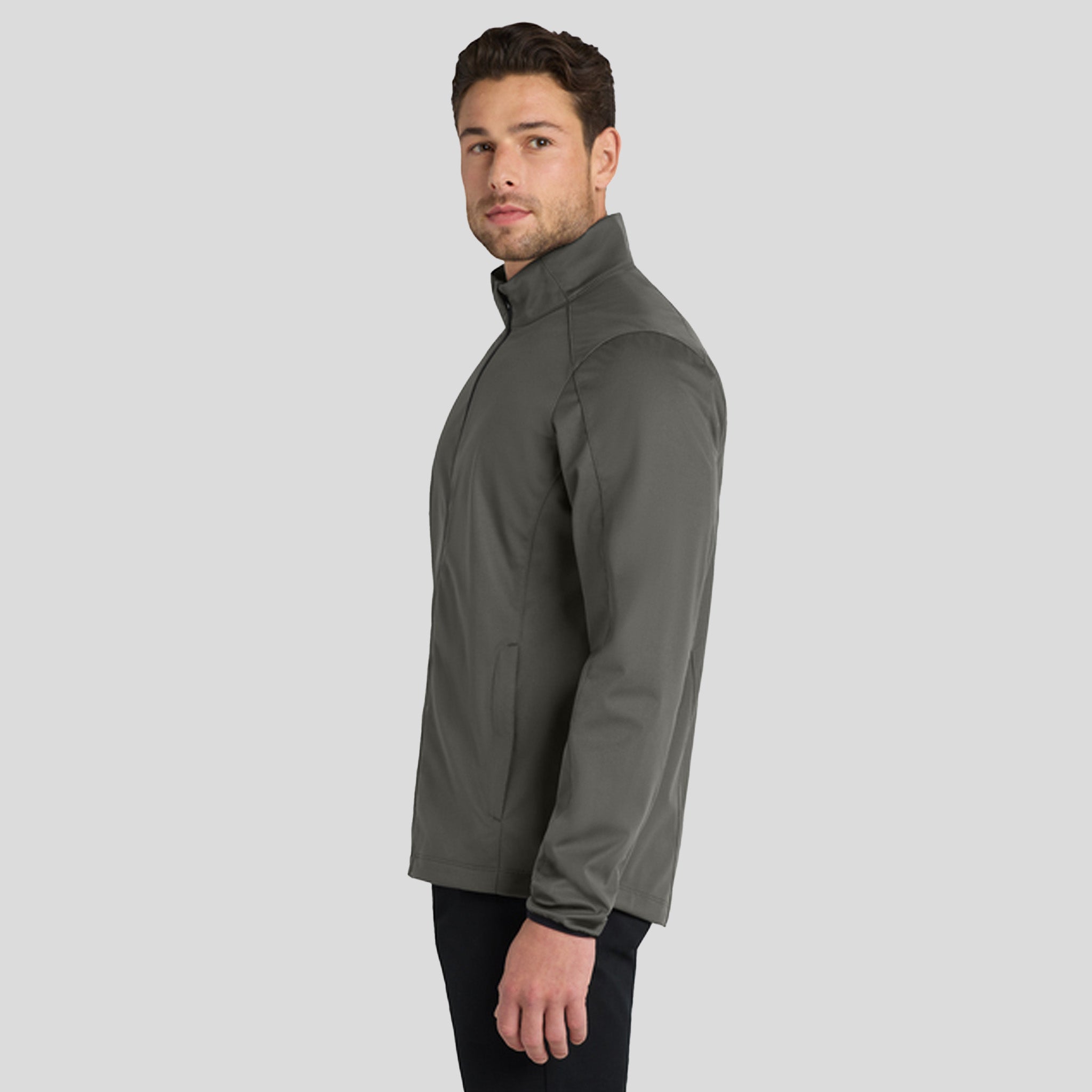 Active Soft Shell Jacket | Grey Steel
