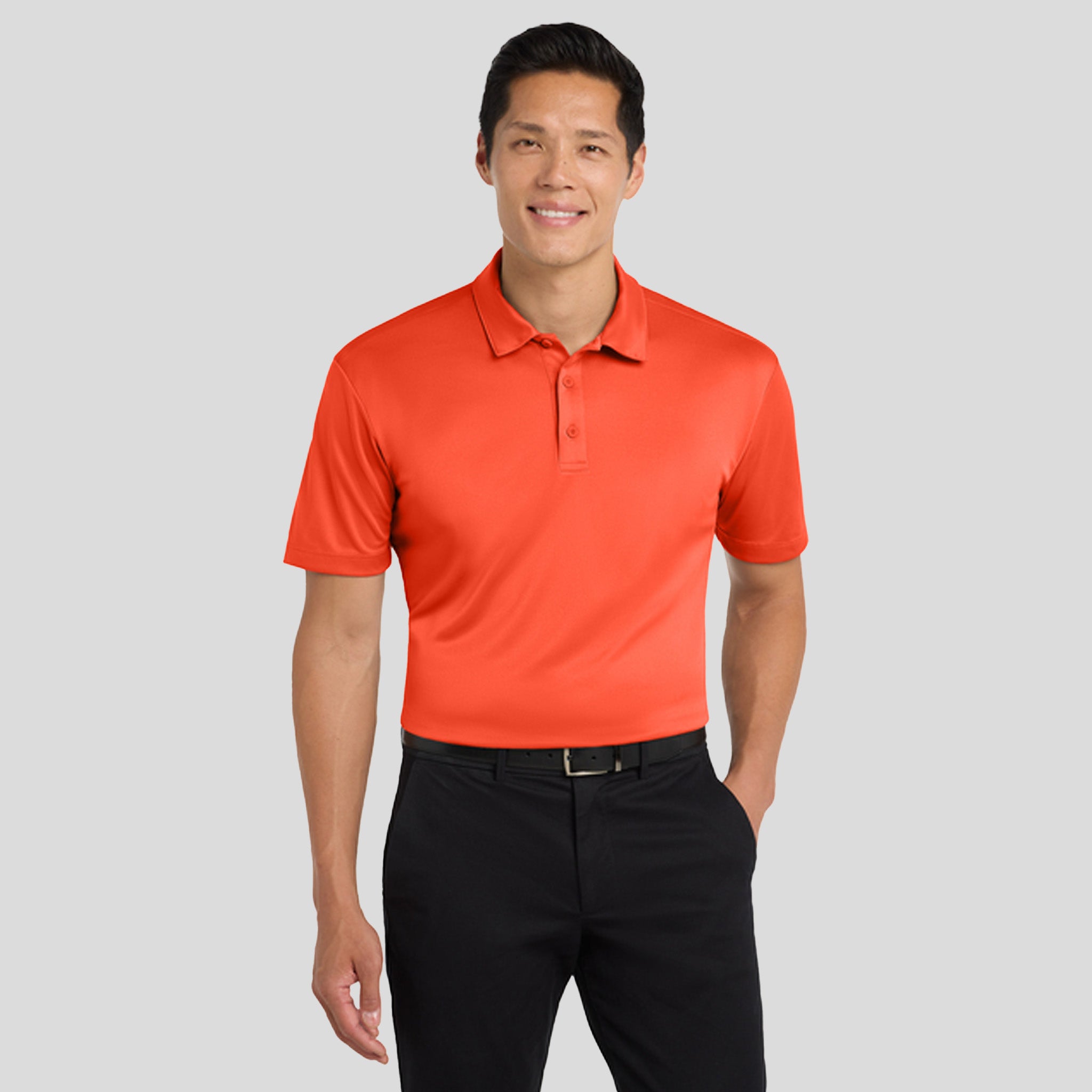 Men's Silk Touchโข Performance Polo | Neon Orange