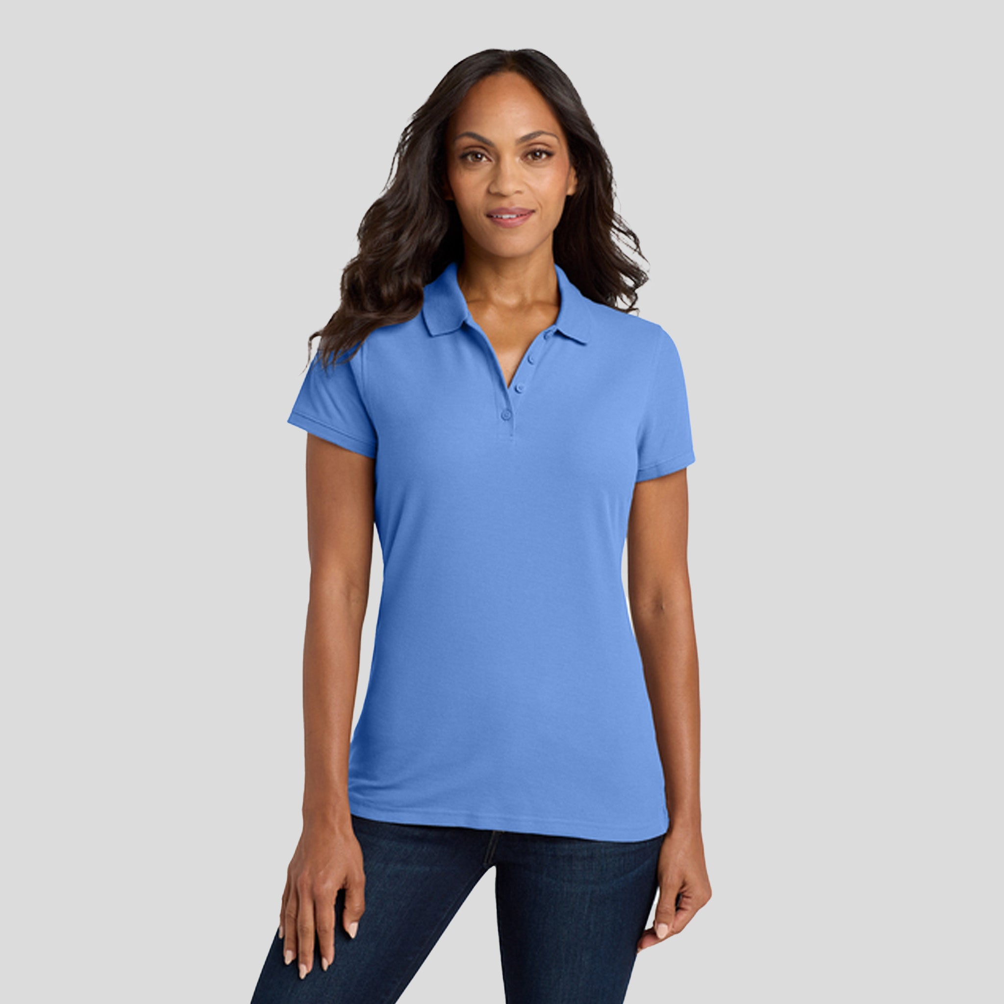 Women's Core Classic Pique Polo | Carolina Blue