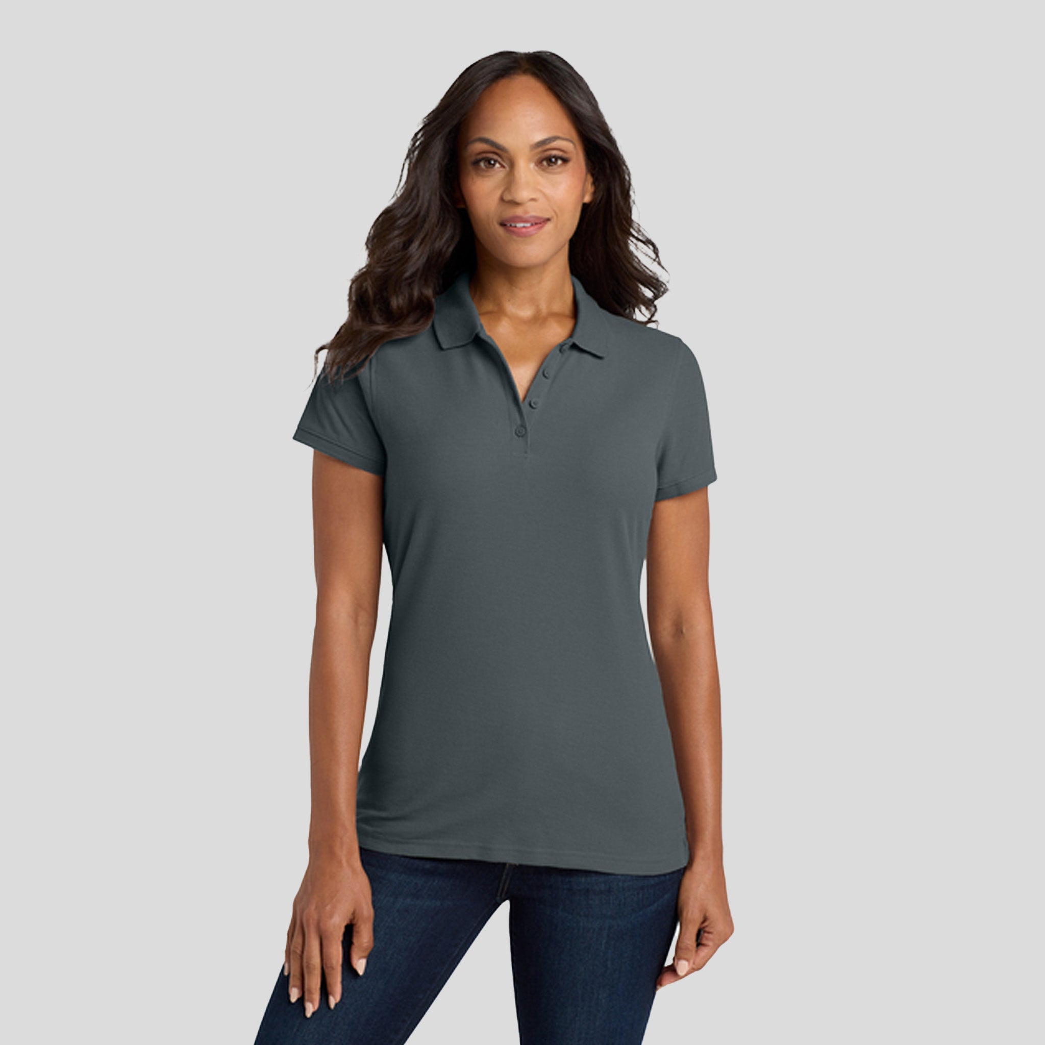 Women's Core Classic Pique Polo | Graphite