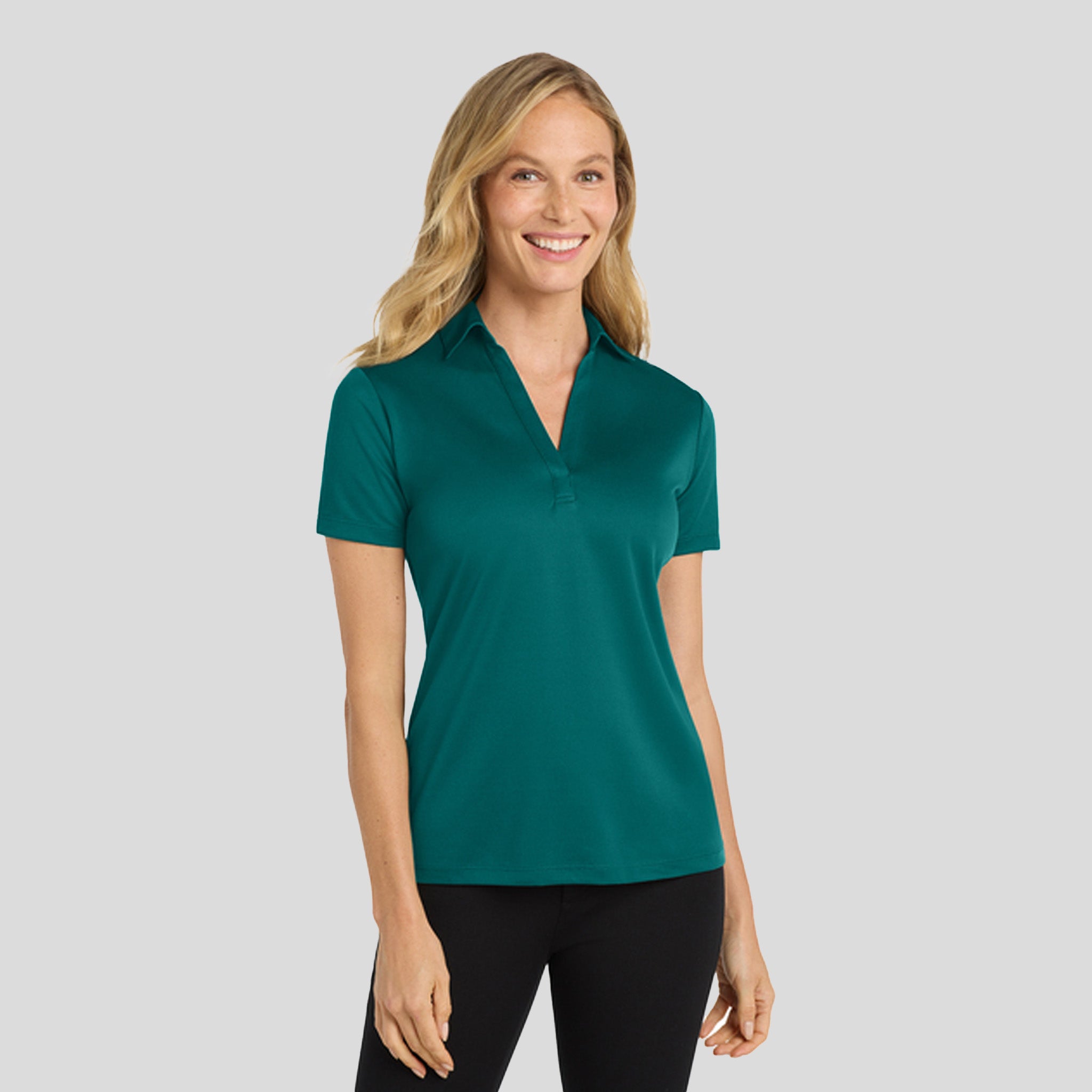 Women's Silk Touchโข Performance Polo | Teal Green