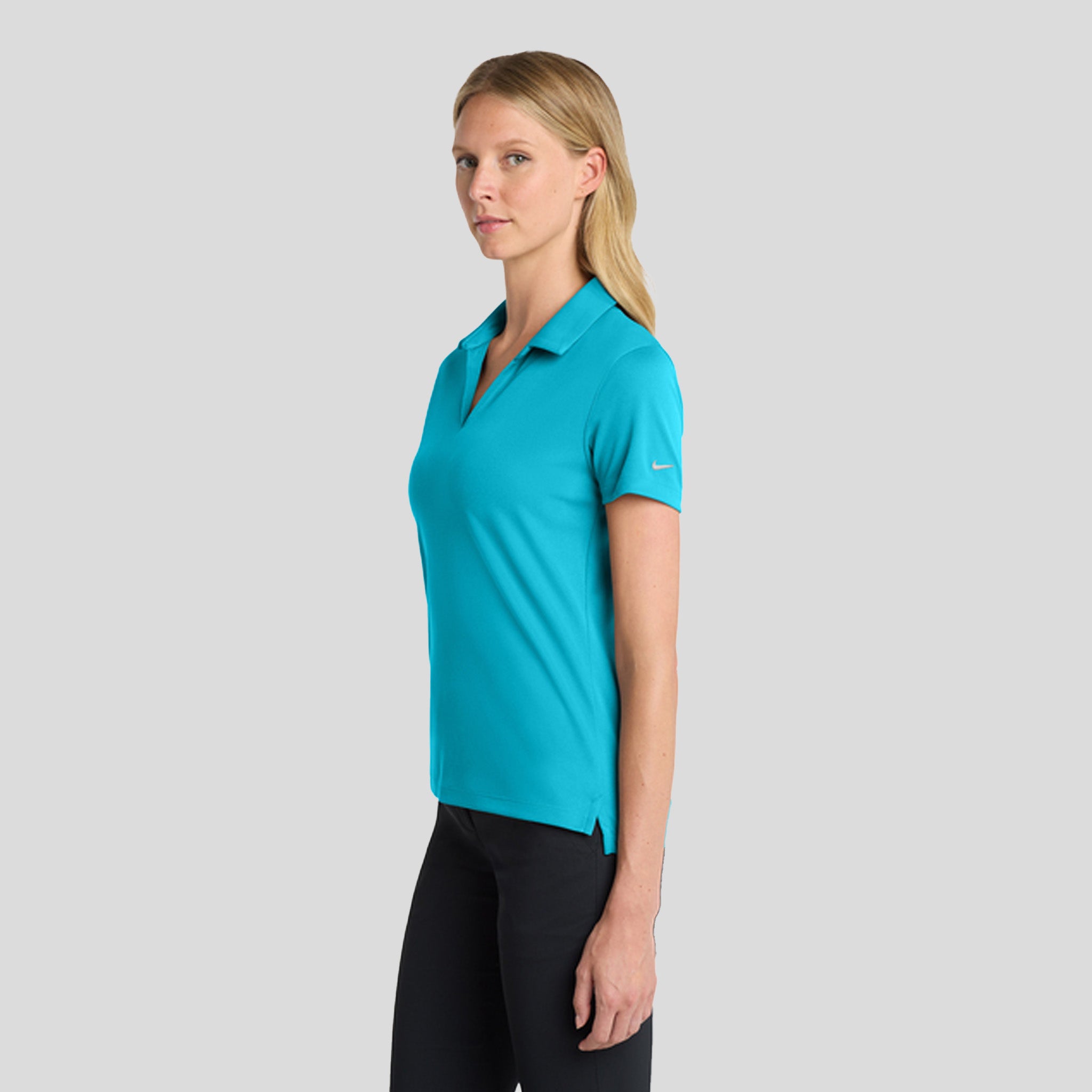 Women's Dri-FIT Micro Pique 2.0 Polo | Tidal Blue
