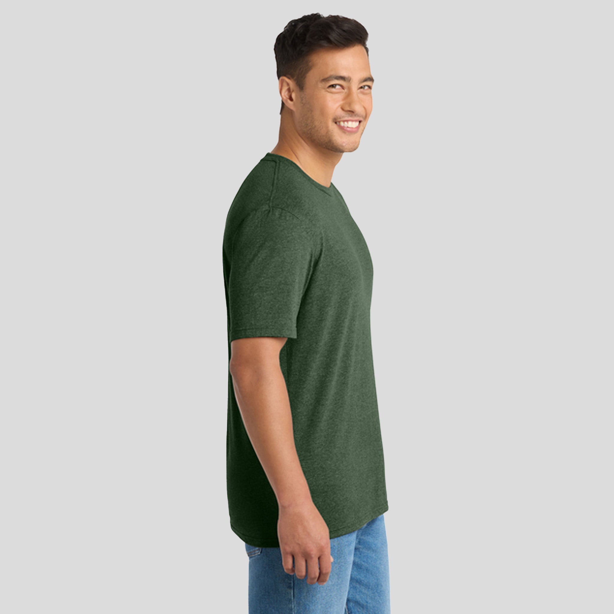 Tri-Blend Tee | Forest Green Heather