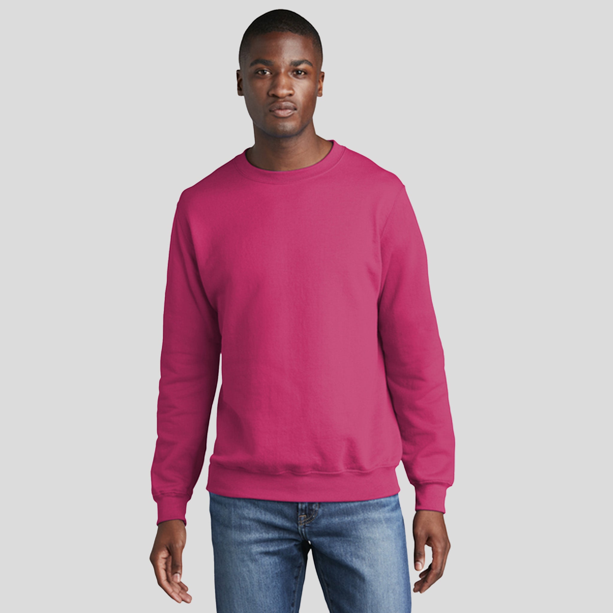 Core Fleece Crewneck Sweatshirt | Sangria