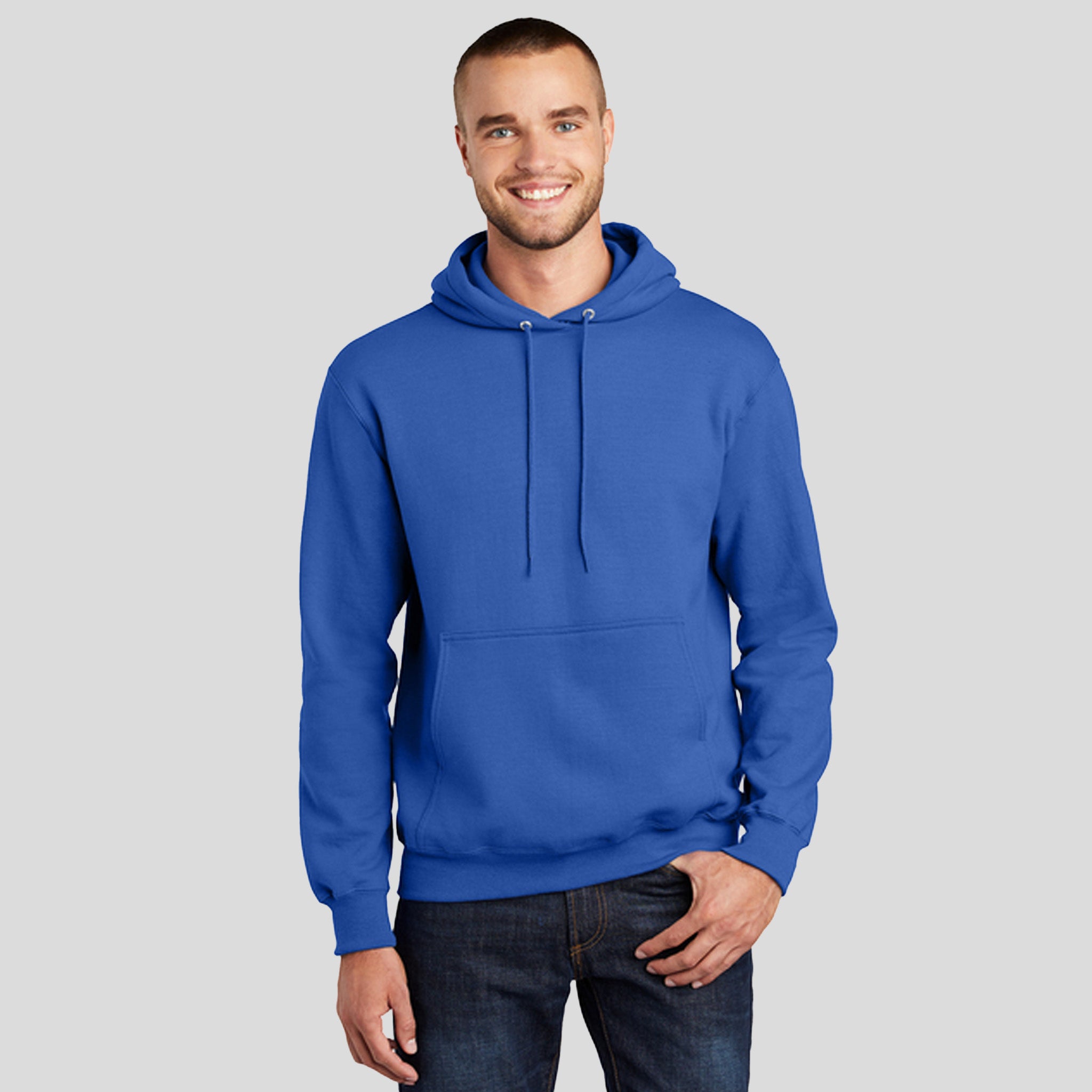 Core Fleece Pullover Hooded Sweatshirt | Royal