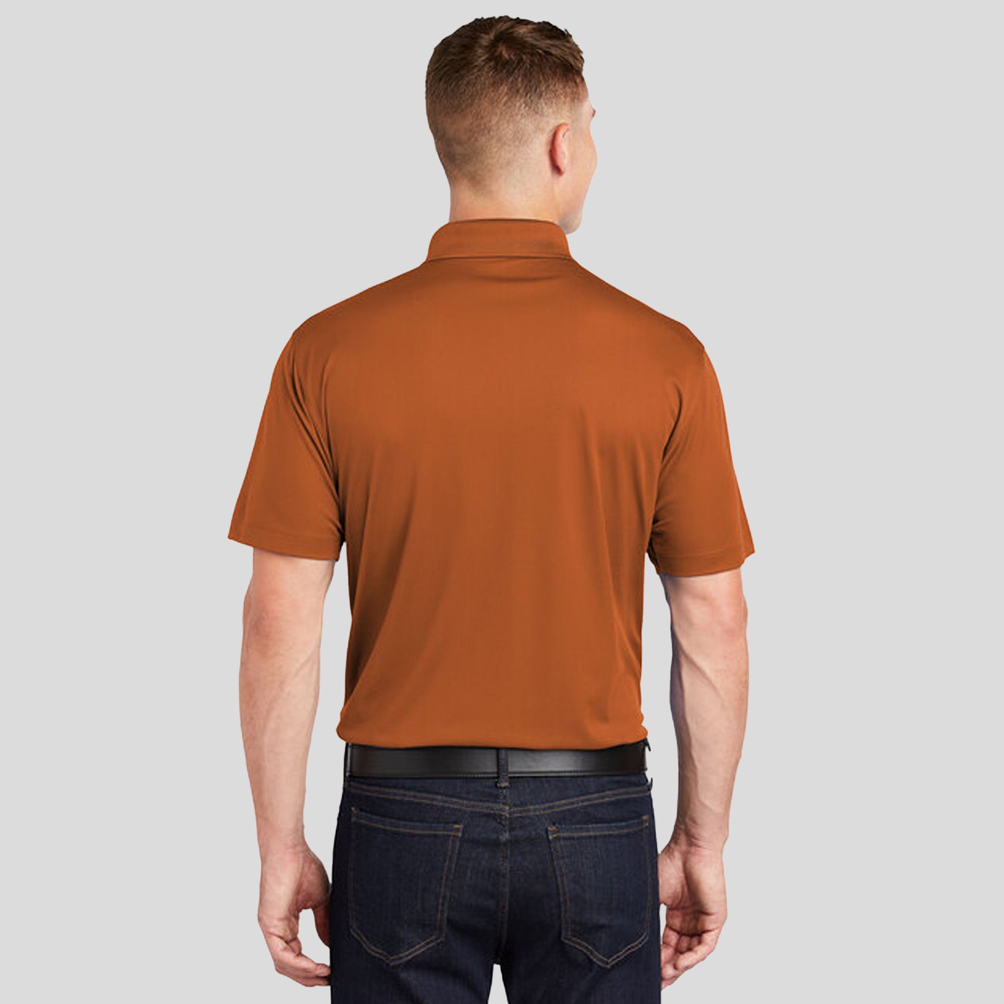 Micropique Sport-Wickยฎ Polo | Texas Orange
