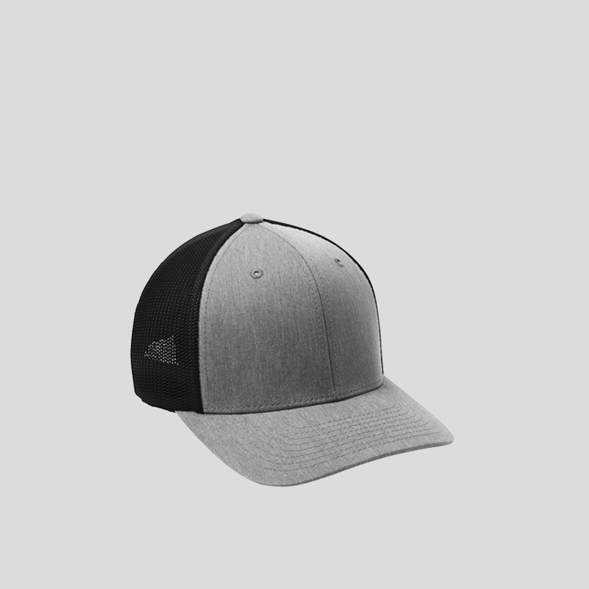Flexfitยฎ Mesh Back Cap | Heather Grey/Black