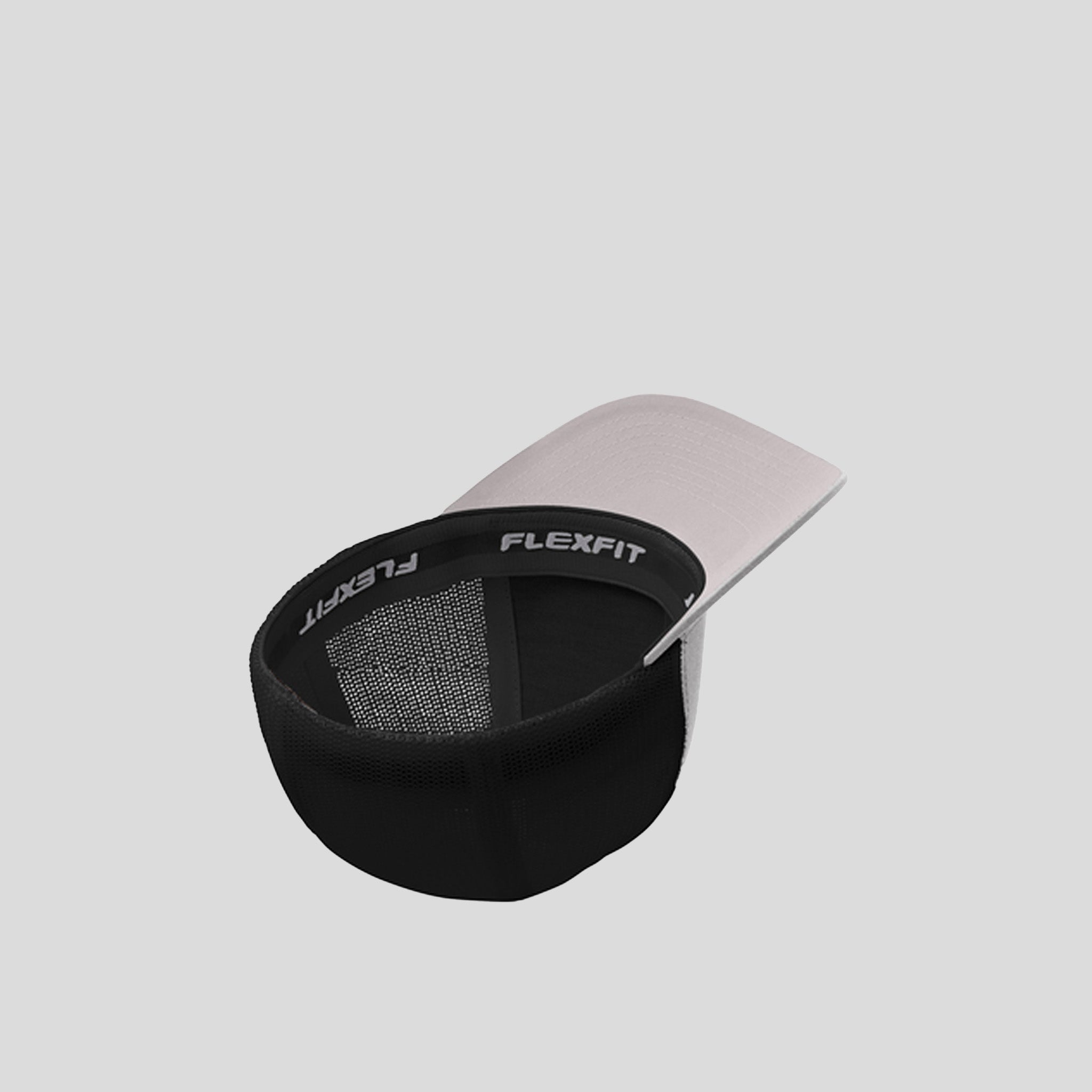 Flexfitยฎ Mesh Back Cap | Silver/Black