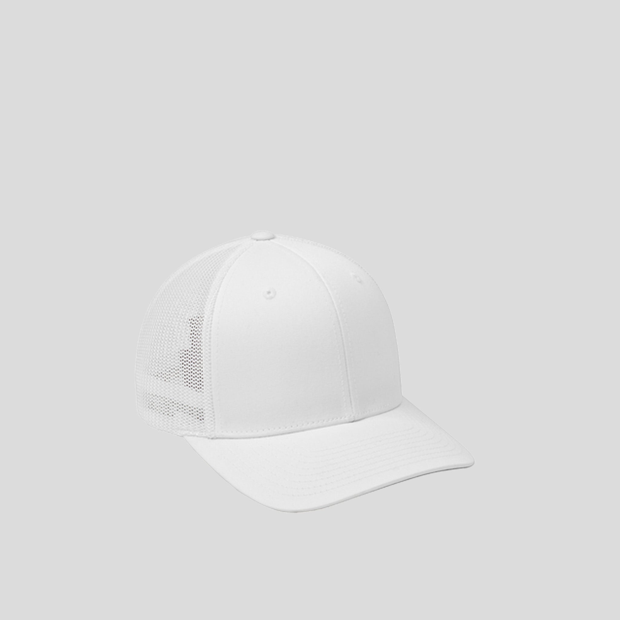Flexfitยฎ Mesh Back Cap | White/White