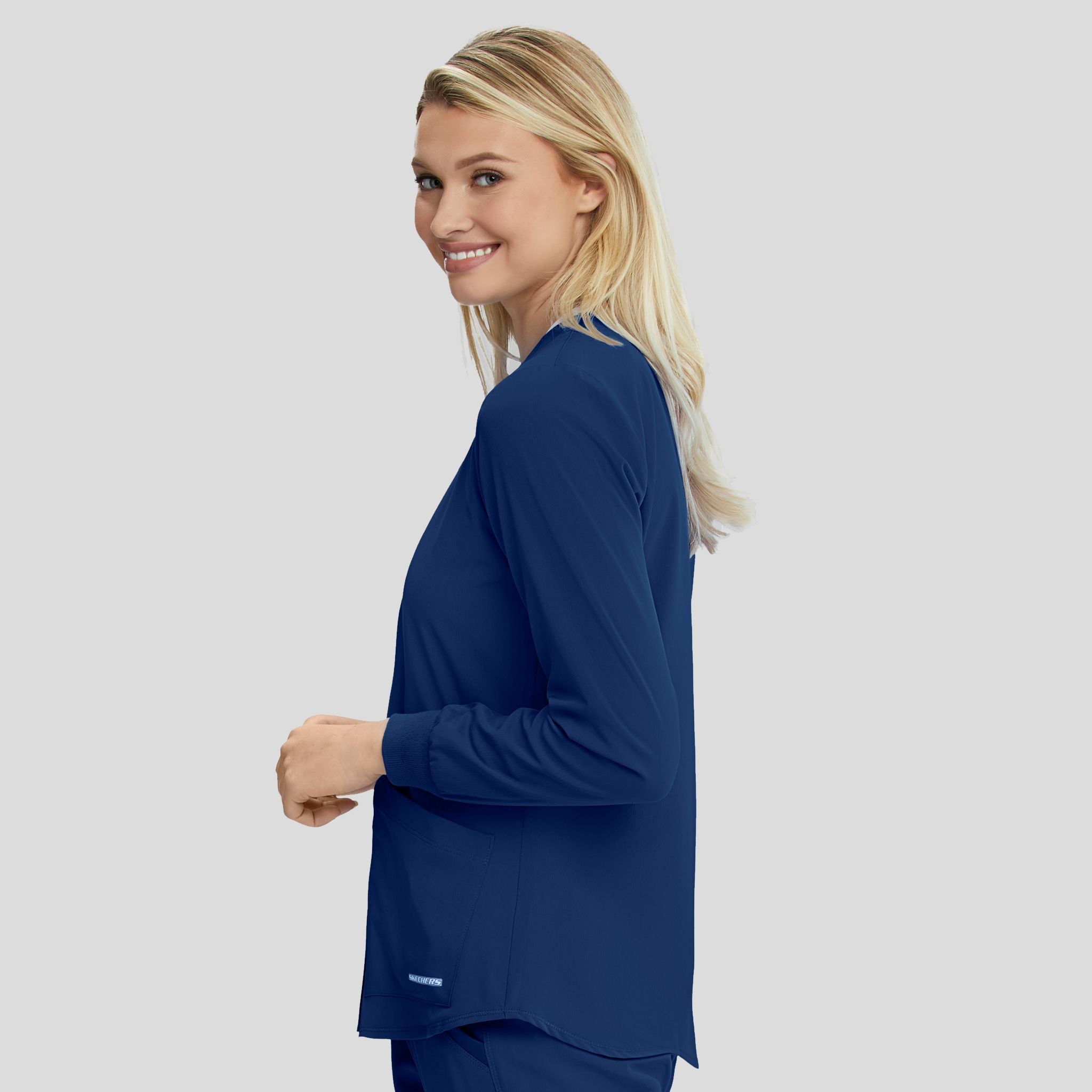 Sketchers_SK401_Navy_left