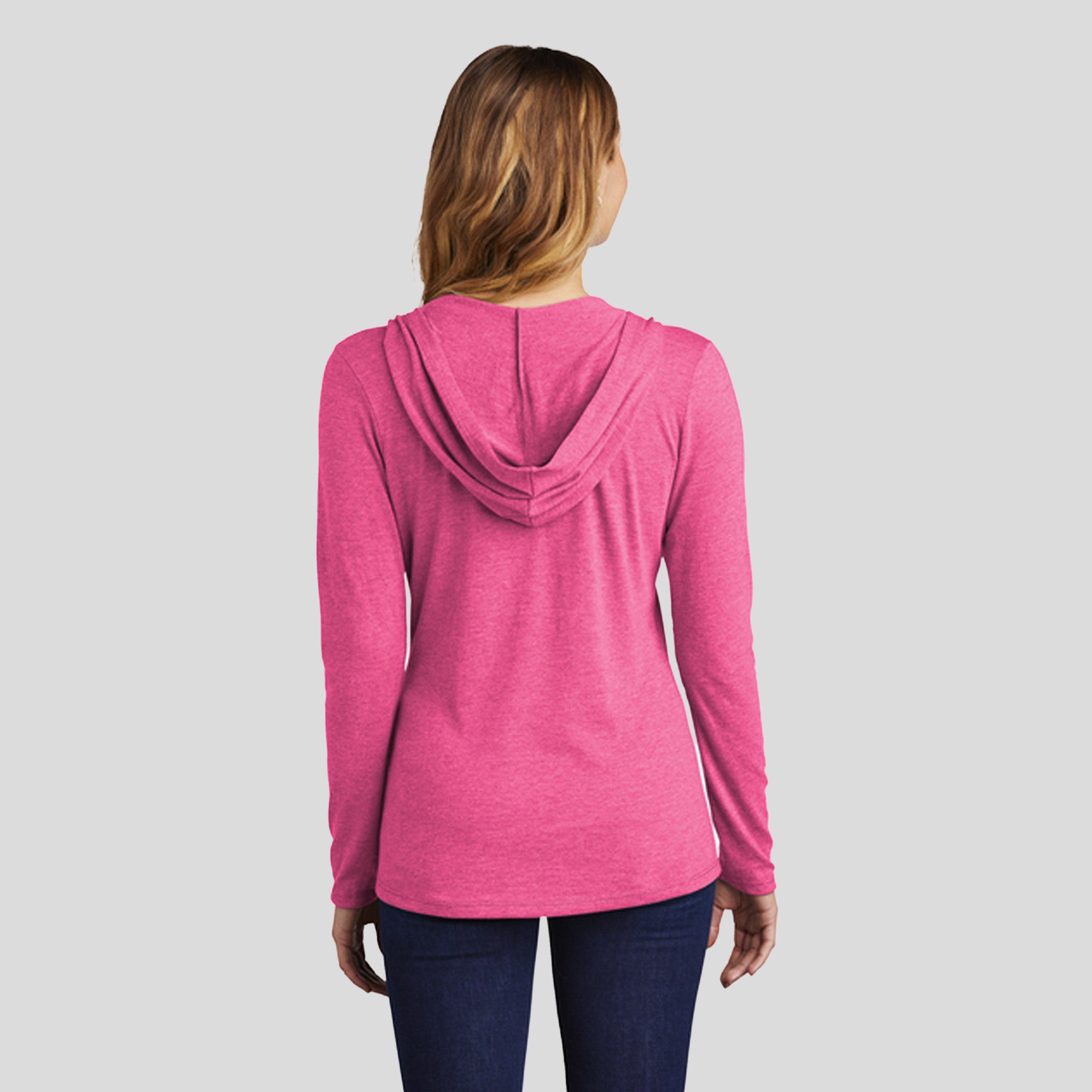 Womenโs Perfect Tri ยฎ Long Sleeve Hoodie | Fuchsia Frost