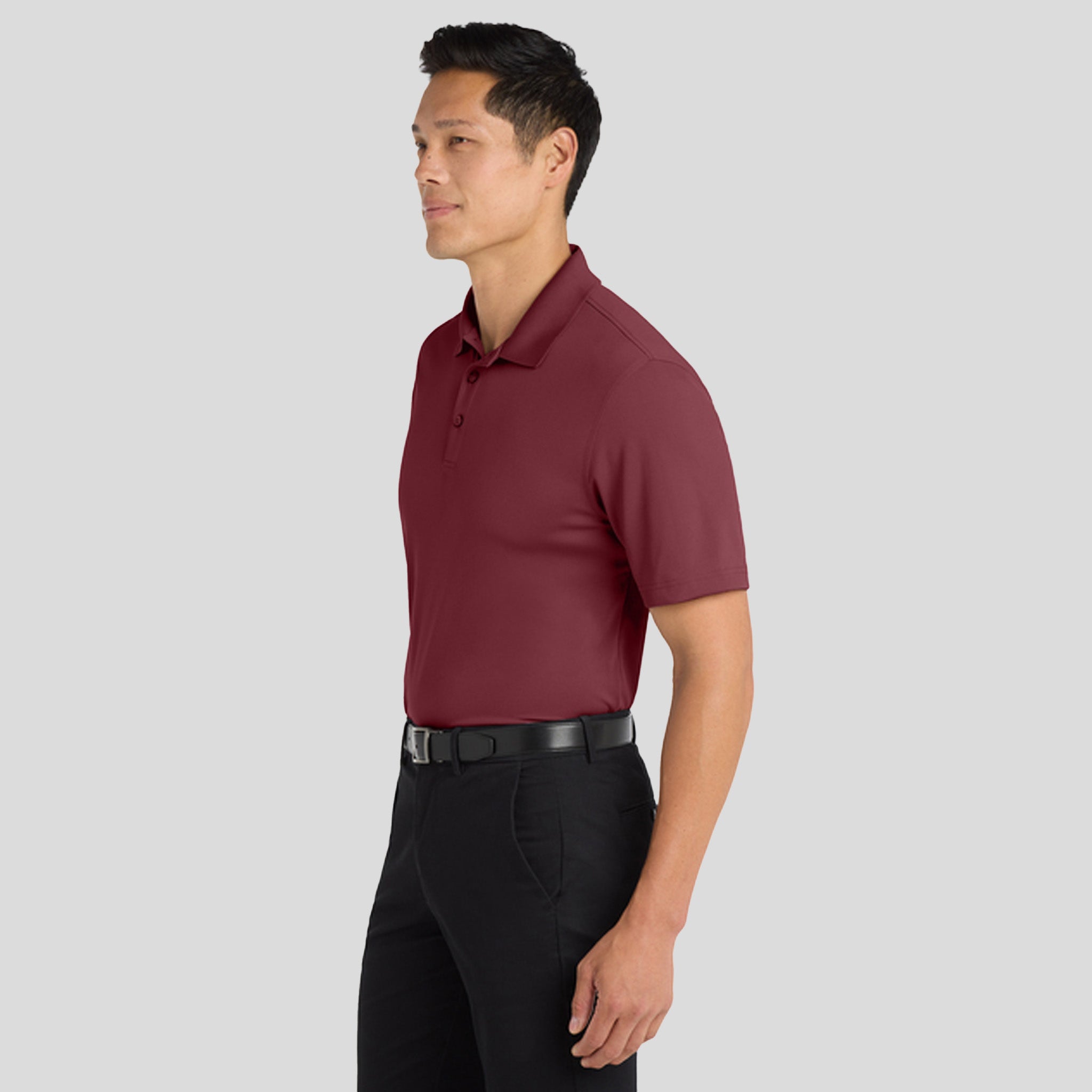Dry Zoneยฎ UV Micro-Mesh Polo | Burgundy