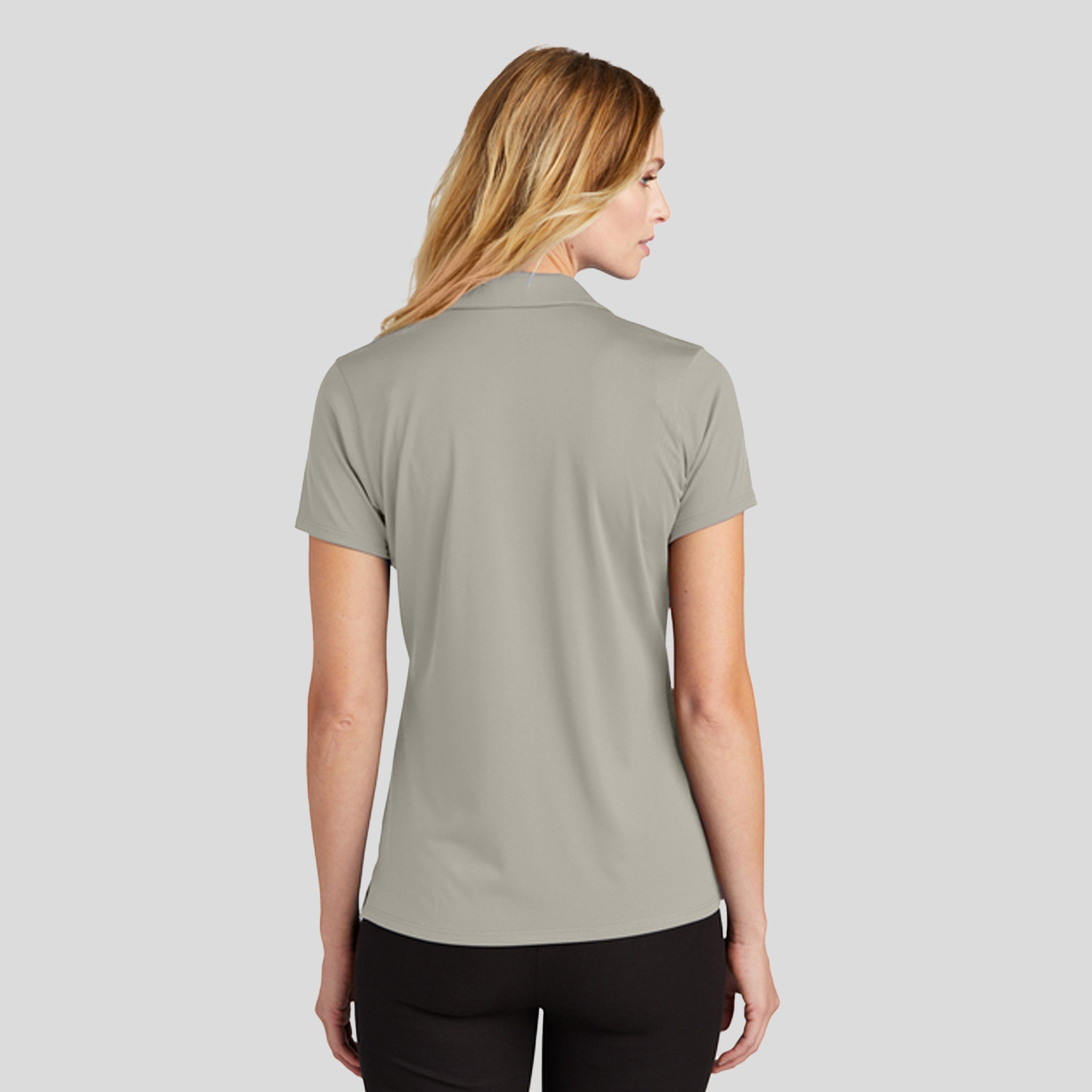Women's Performance Staff Polo | Silver