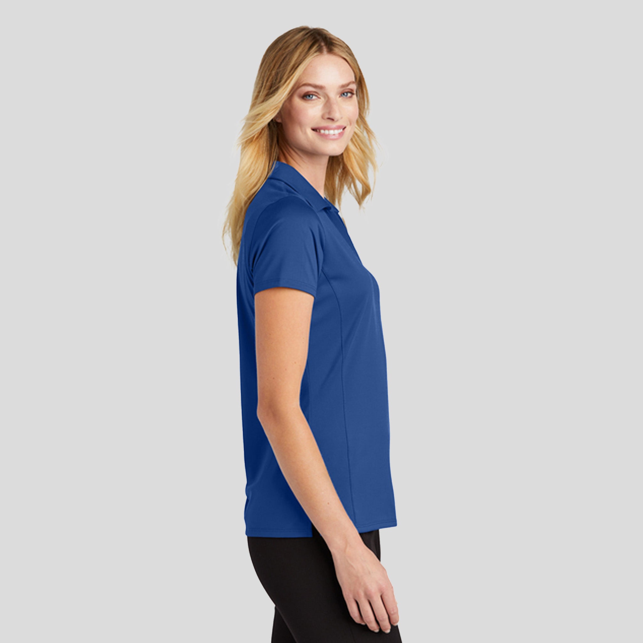 Women's Performance Staff Polo | True Blue