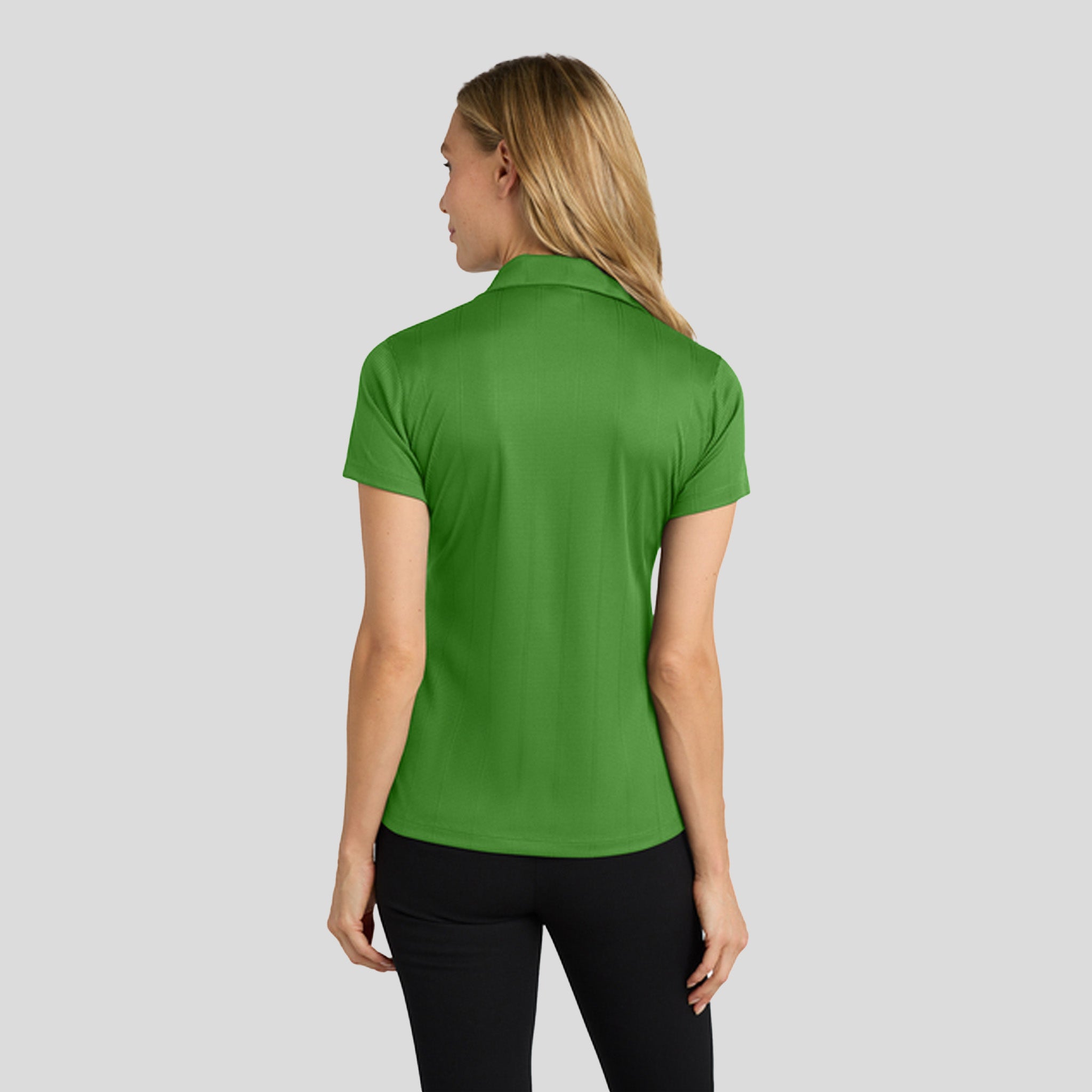 Women's Performance Fine Jacquard Polo | Vine Green
